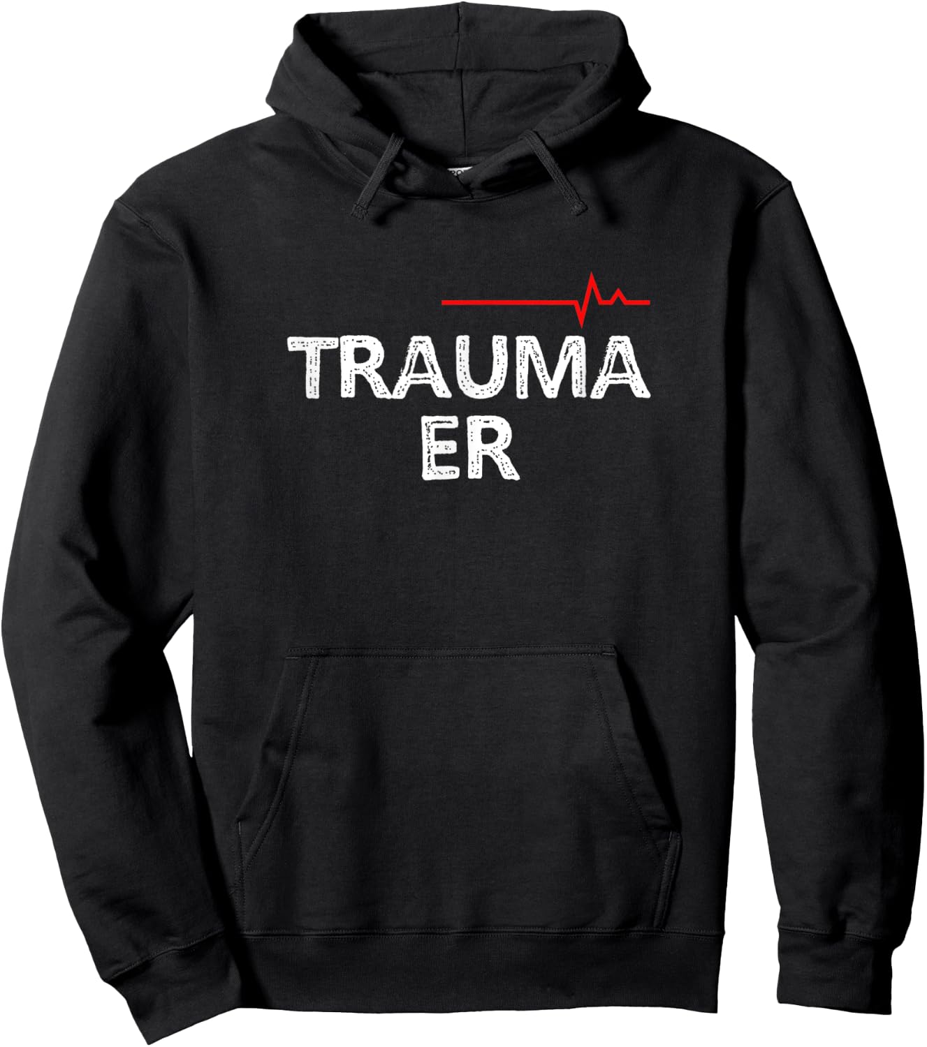 Emergency Nurse - Trauma - ER Nurse Appreciation Hoodie - Hoodie | Black
