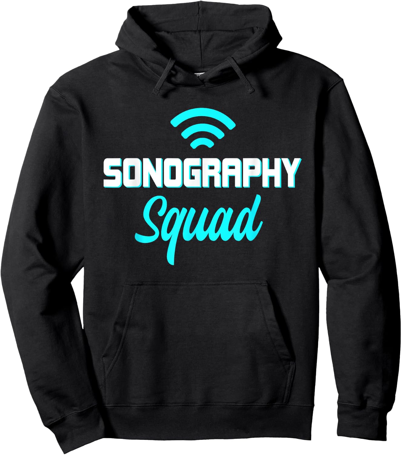 Ultrasound Sonography Sonographers Doctors Radiologist Hoodie - Hoodie | Black