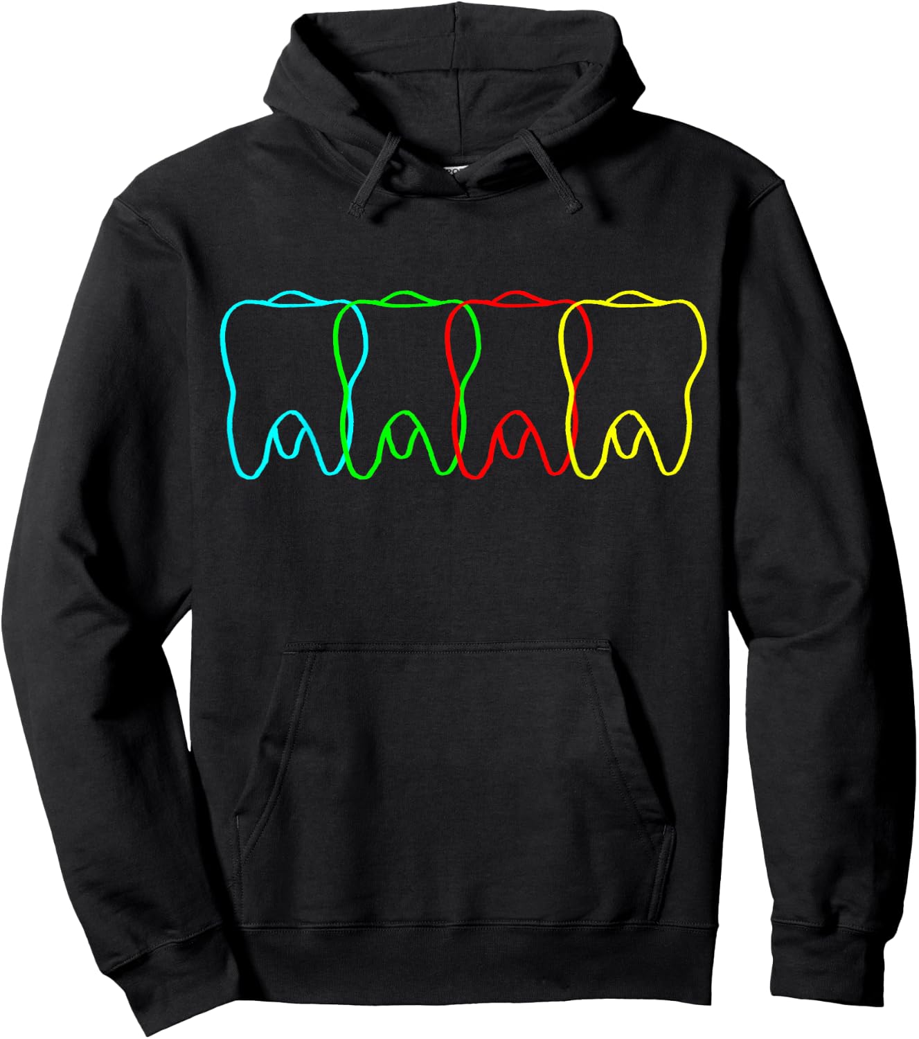 Dental Office Teeth Dental Hygienist Orthodontics Dentist Hoodie - Hoodie | Black