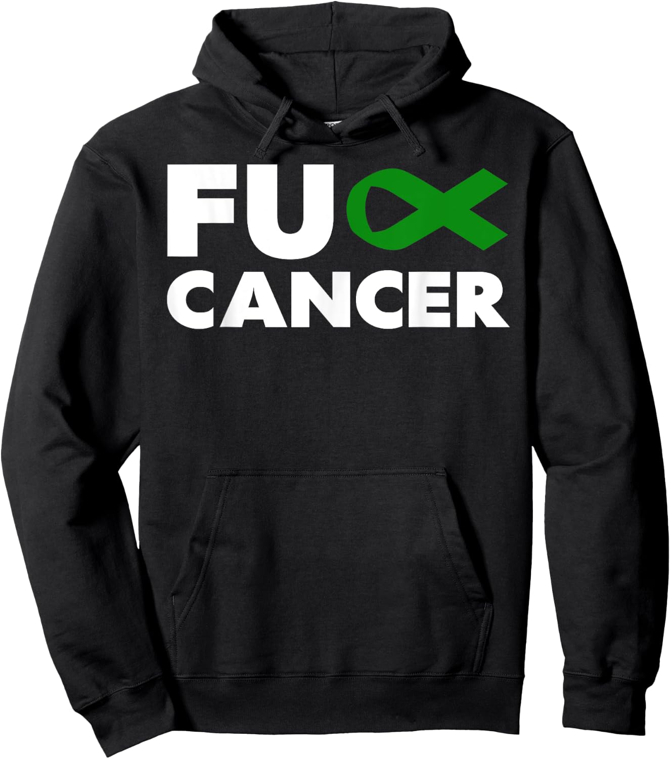 Fuck Cancer - Fuck Liver Cancer Awareness Hoodie - Hoodie | Black