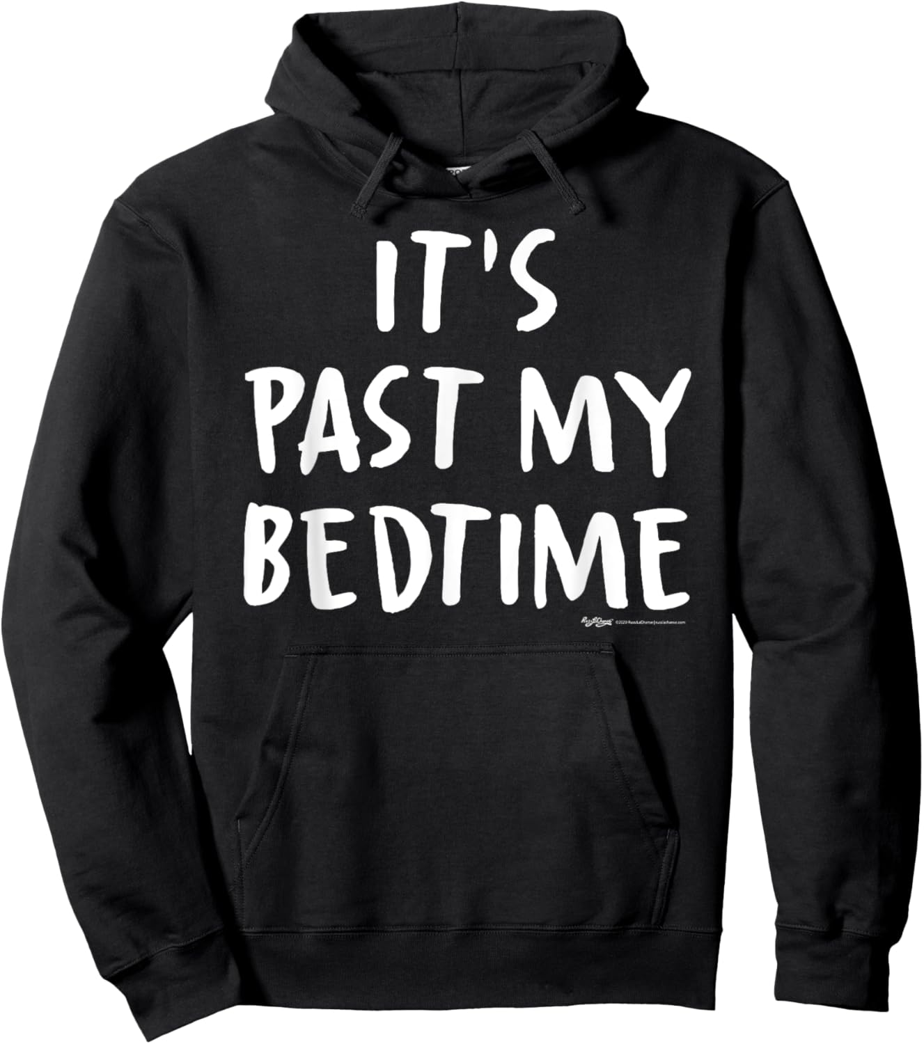It's Past My Bedtime Nap Hoodie - Hoodie | Black