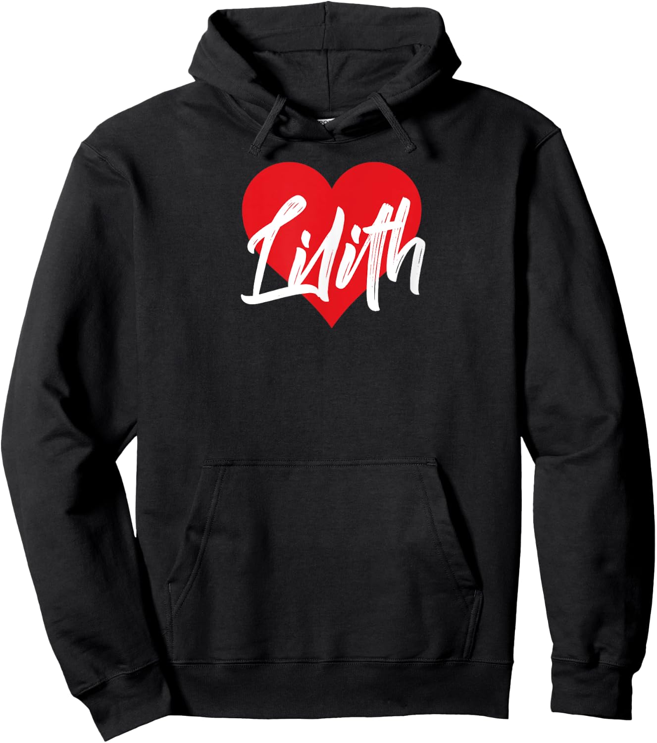 I Love Lilith First Name I Heart Named Hoodie - Hoodie | Black