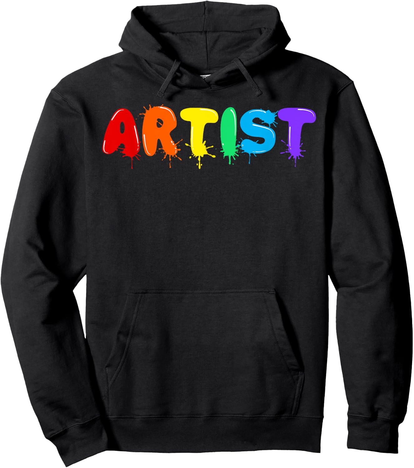 Funny Artist Art Men Women Kids Artsy Drawing Painting Lover Hoodie - Hoodie | Black