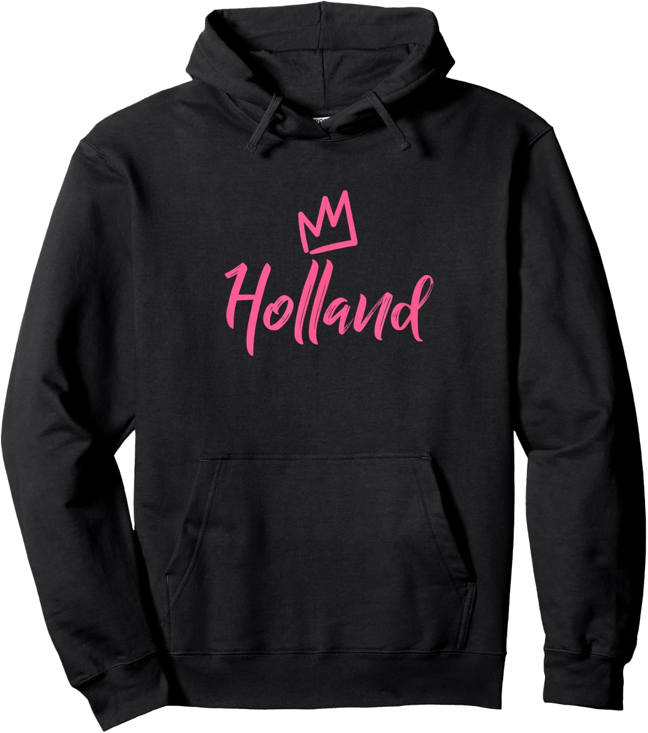 Holland the Queen / Pink Crown Called Holland Hoodie - Hoodie | Black