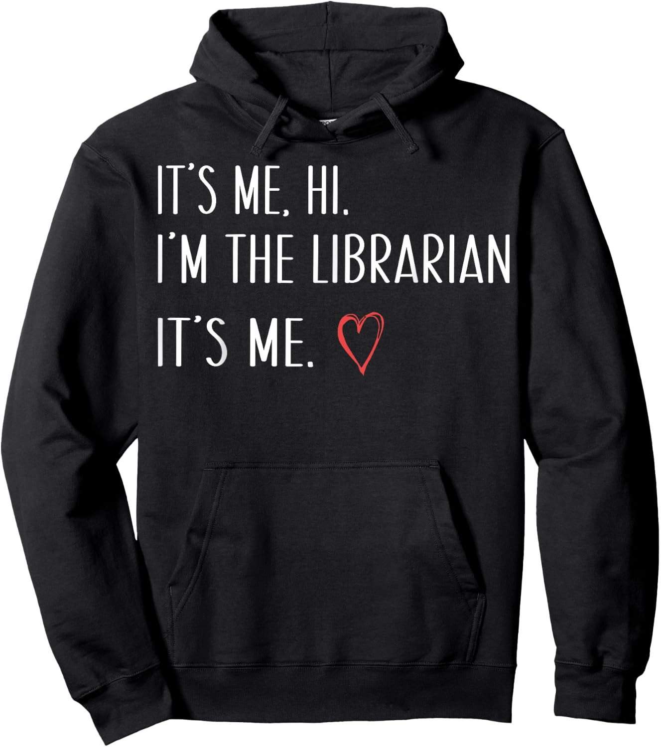It's Me Hi I'm The Librarian Summer Reading Back To School Hoodie - Hoodie | Black