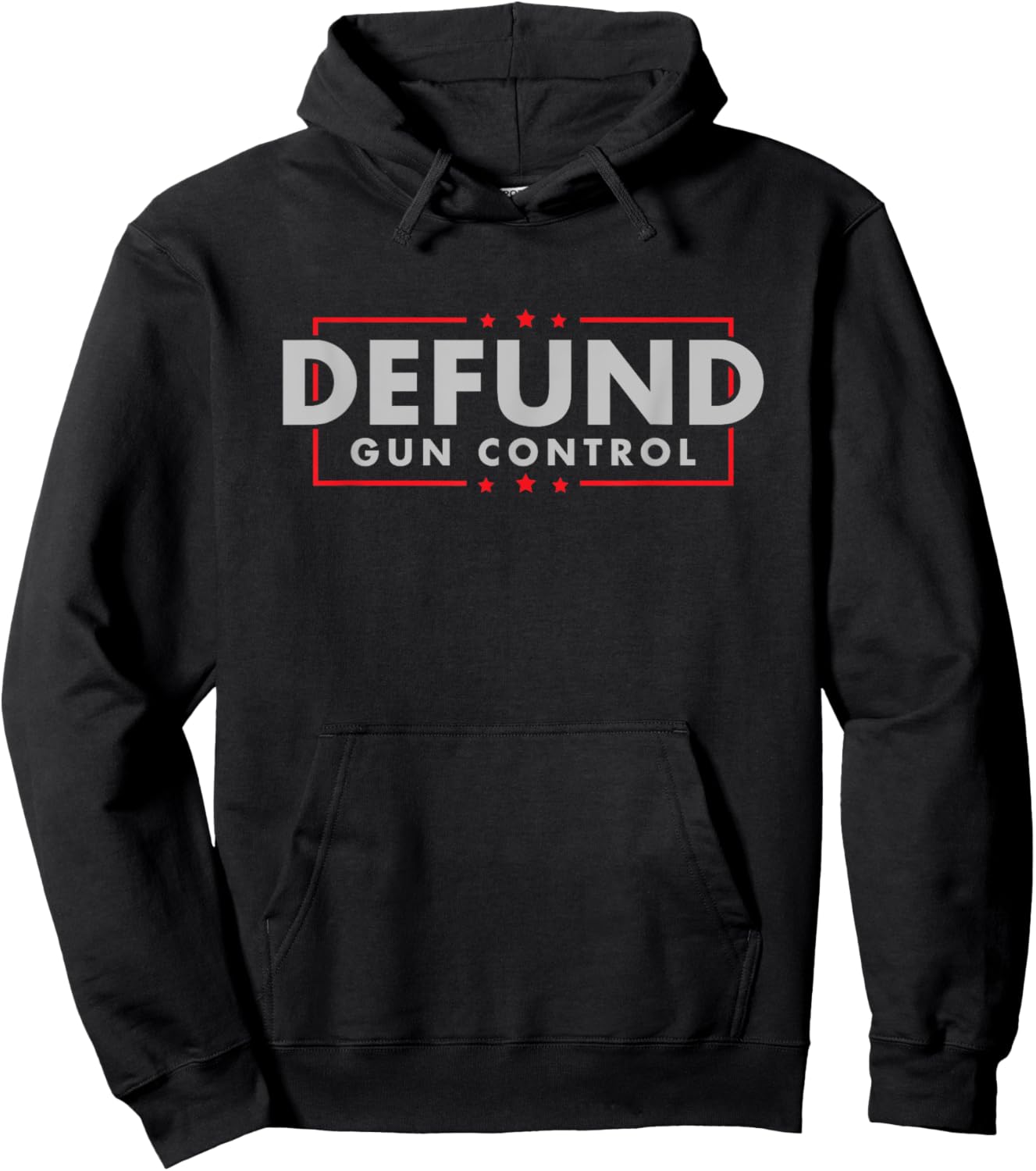 2nd Amendment - Defund Gun Control - Pro Gun Hoodie - Hoodie | Black