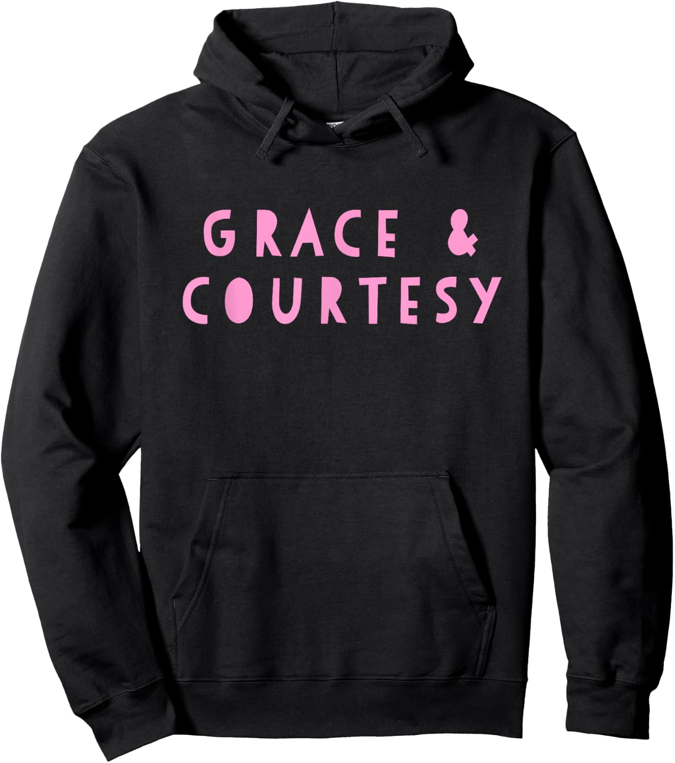 Montessori Grace & Courtesy Hoodie - Hoodie | Black