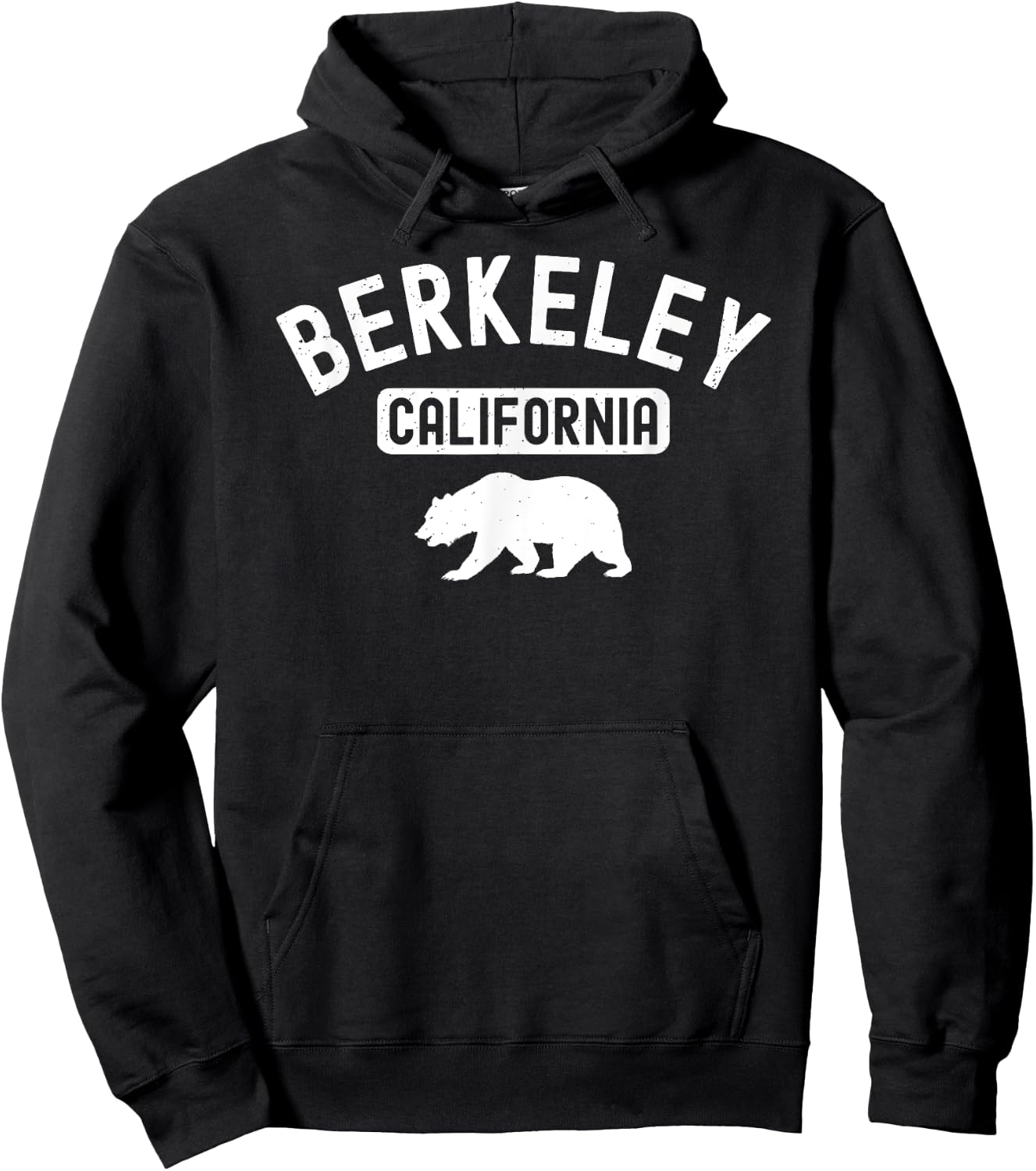 Berkeley California Bear Bay Area Oakland Alameda County 510 Hoodie - Hoodie | Black