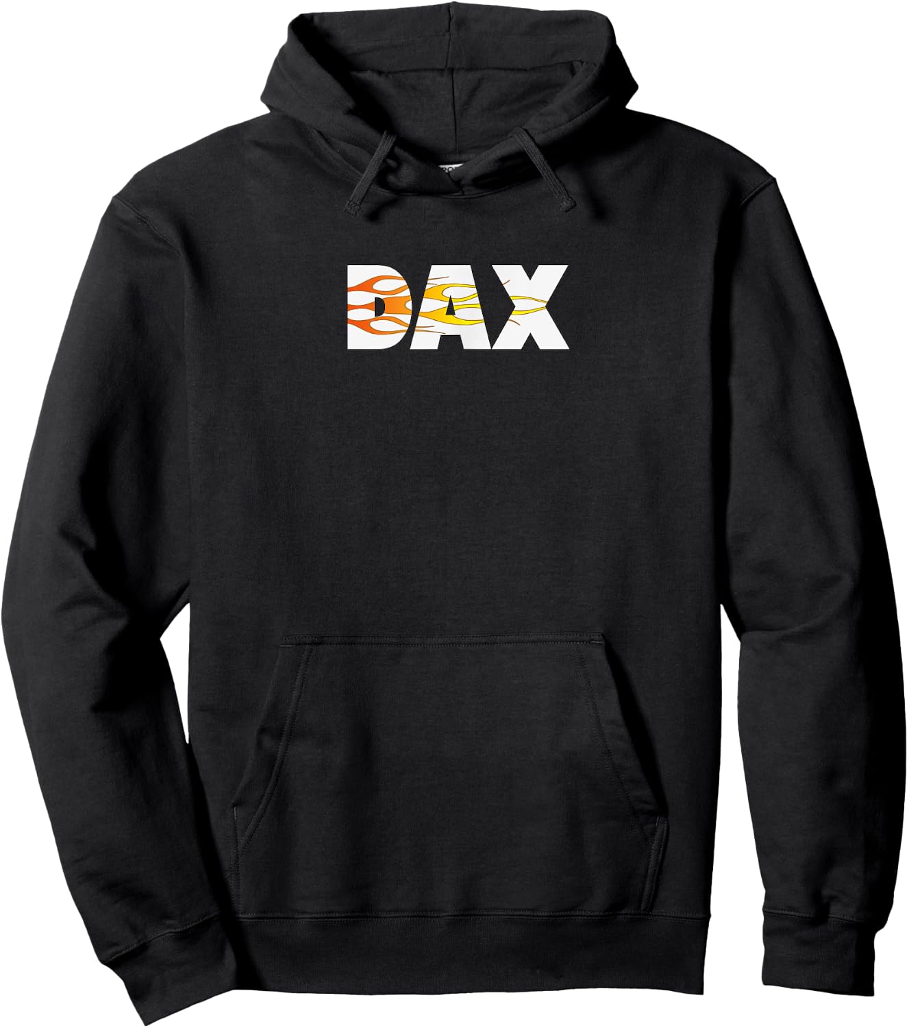 Dax Name Cool Auto Detailing Flames So Fast Hoodie - Hoodie | Black