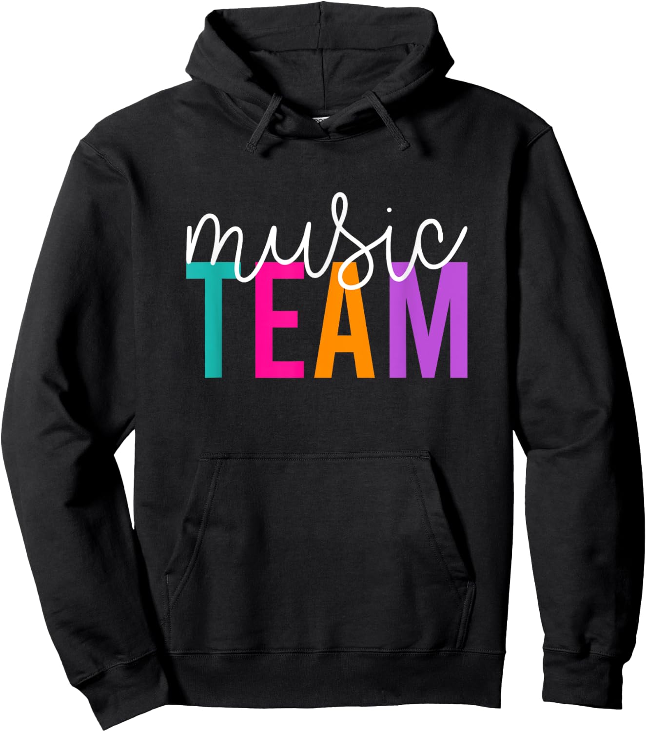 Music Team Choir Band Gift School Teacher Group Women Girls Kids Hoodie - Hoodie | Black