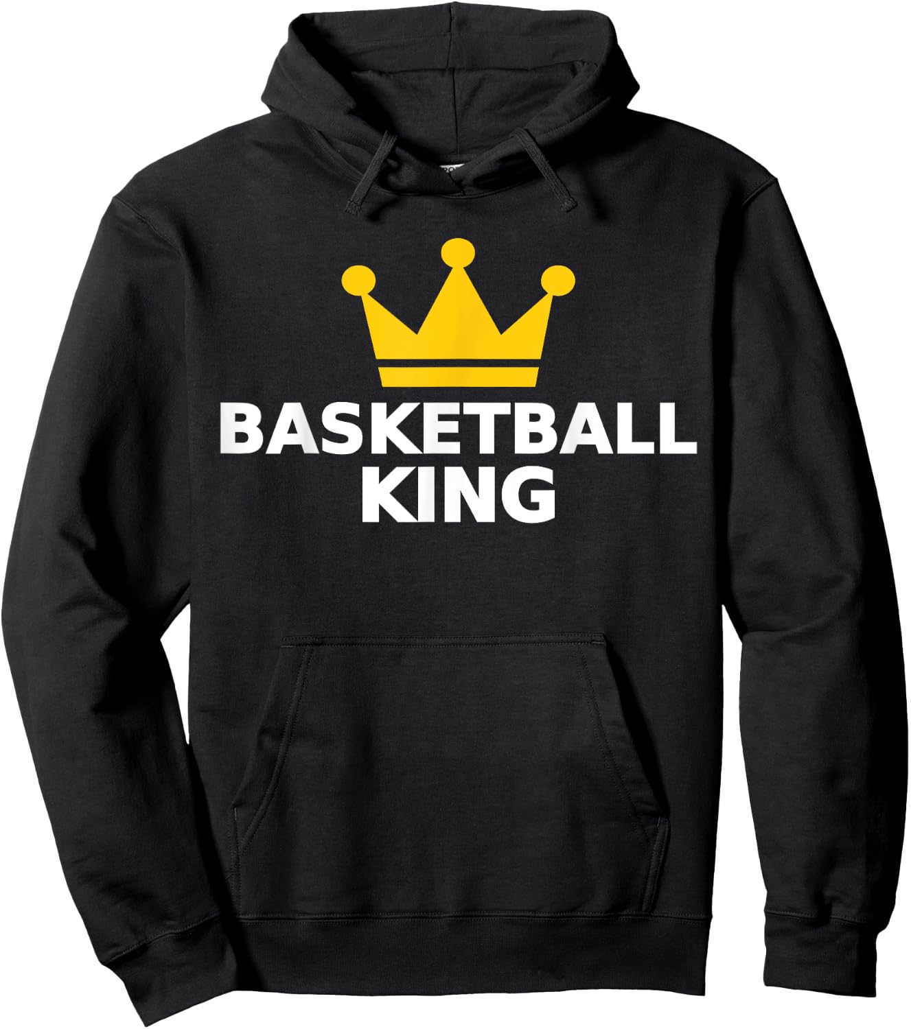 Basketball King Hoodie - Hoodie | Black