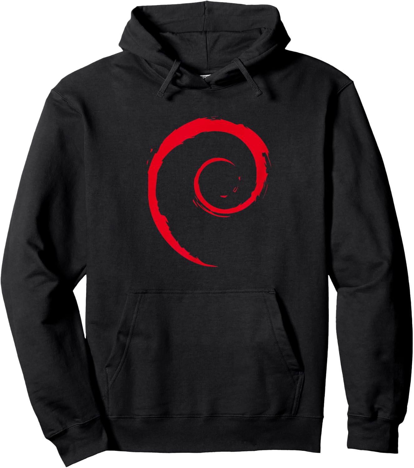 Linux lover Debian Spiral Logo Open Source Os Hoodie - Hoodie | Black