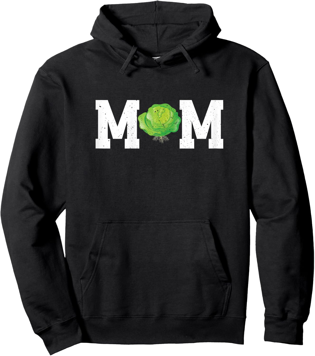 Funny Cabbage Mom Costume Love Savoy Cabbage Hoodie - Hoodie | Black
