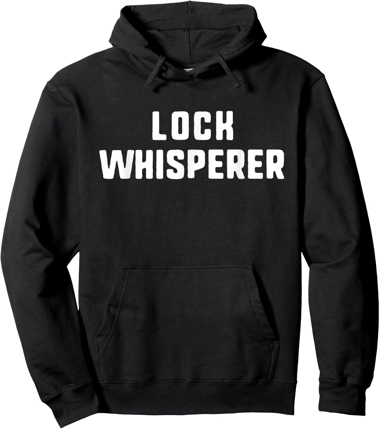 Lock Whisperer Funny Lover Locksmith Locksmithing Hoodie - Hoodie | Black