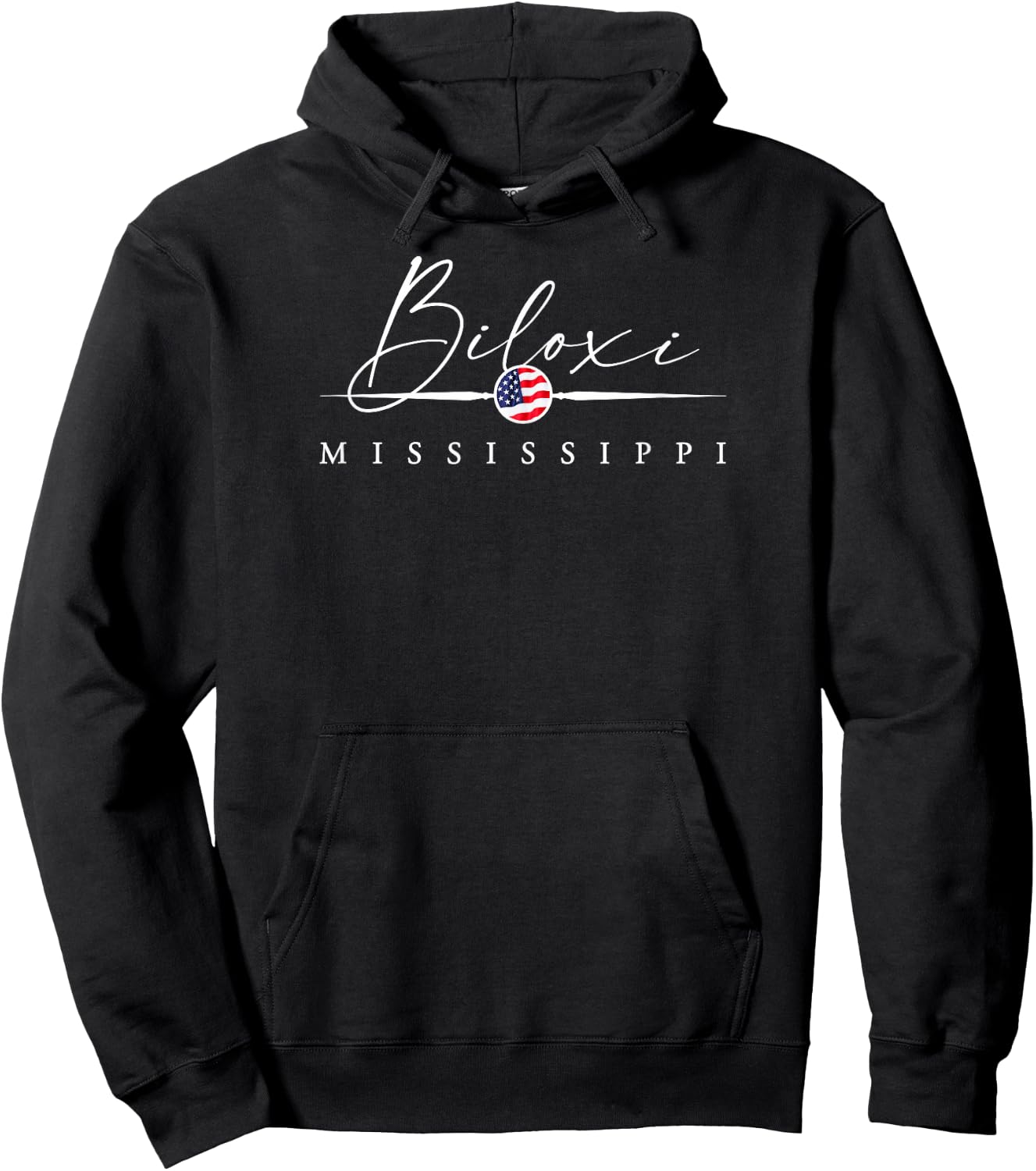 Biloxi, Mississippi Hoodie - Hoodie | Black