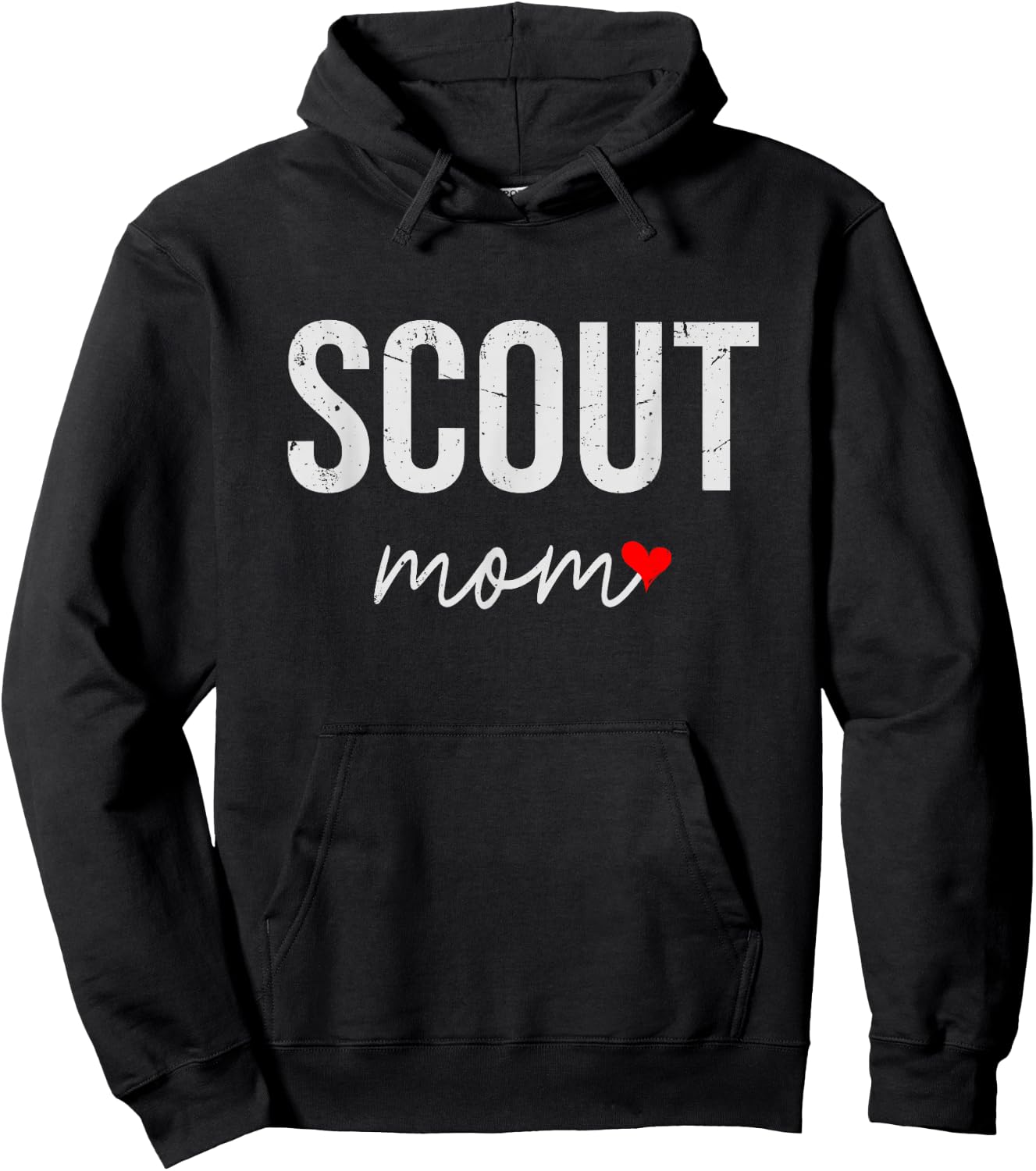 Scout Mom Gift - Funny Scout Mom Hoodie - Hoodie | Black
