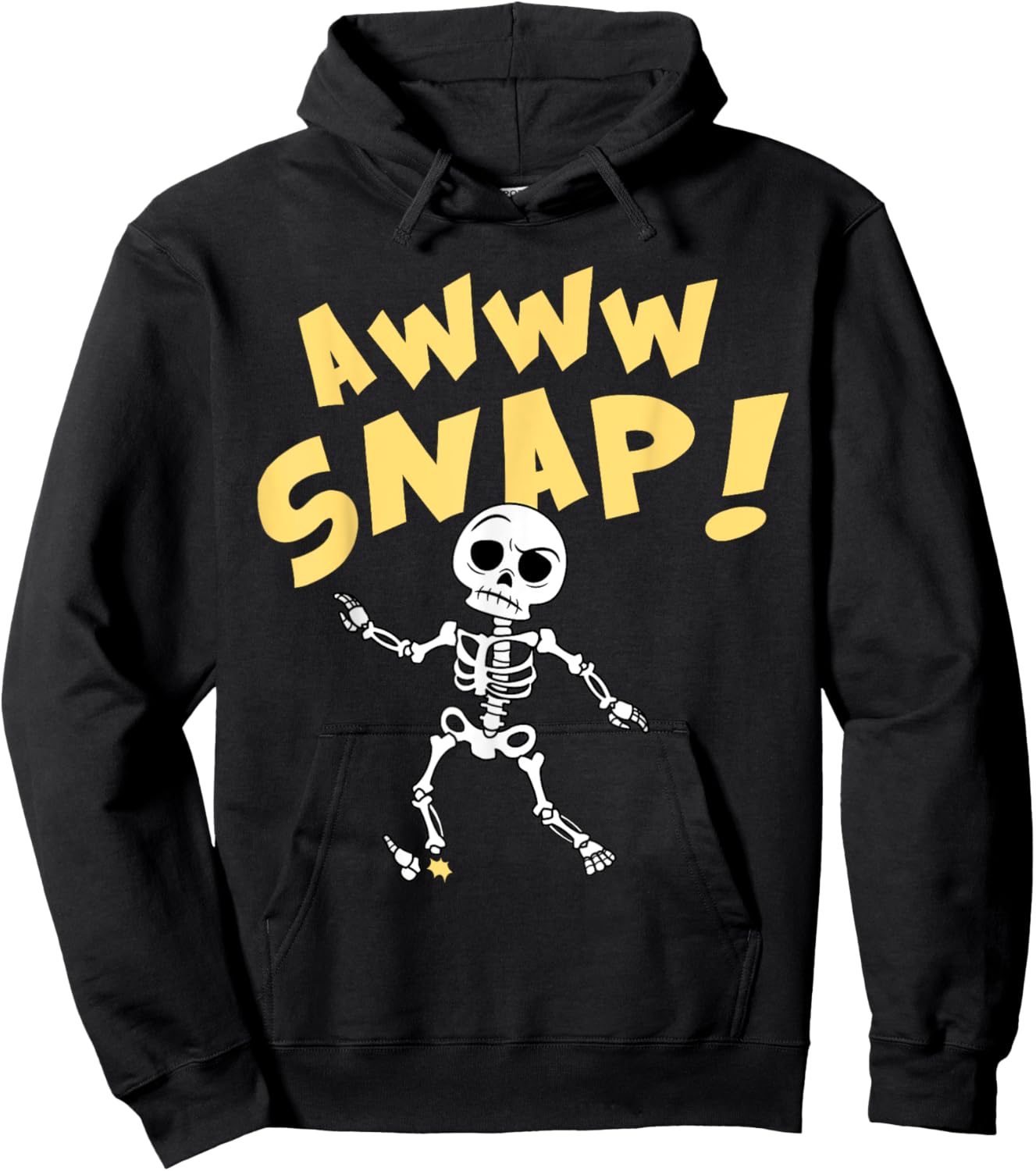 Funny Broken Bone Foot Skeleton Surgery Gift Men Women Kids Hoodie - Hoodie | Black