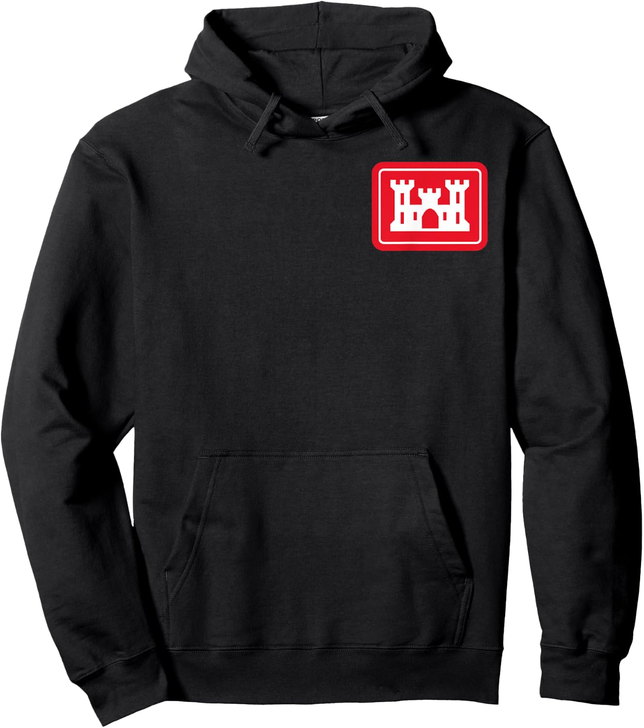United States Army Corps of Engineers DOD Military Veteran Hoodie - Hoodie | Black