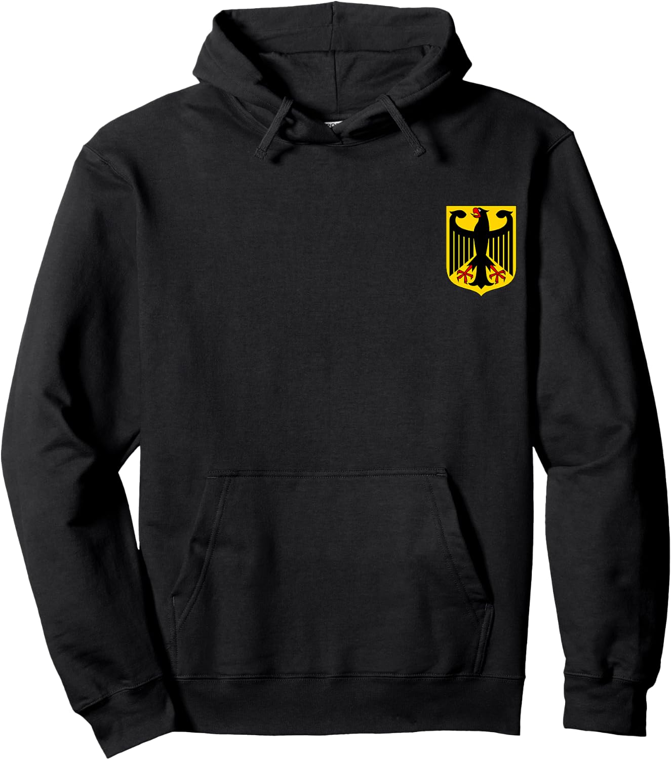 Badge Germany Flag Cool German Flags Deutsche Men Women Hoodie - Hoodie | Black