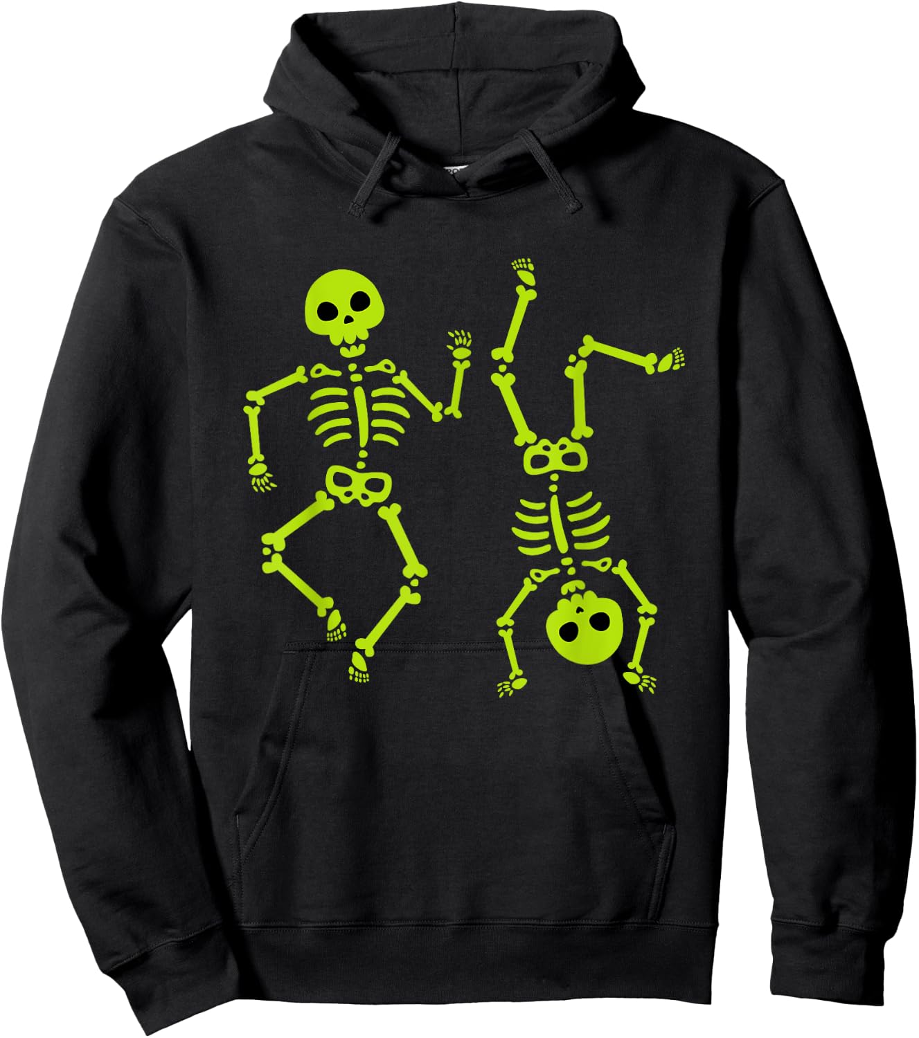 Dancing Skeletons Halloween Shirt for Boy Girl Youth Toddler Hoodie - Hoodie | Black