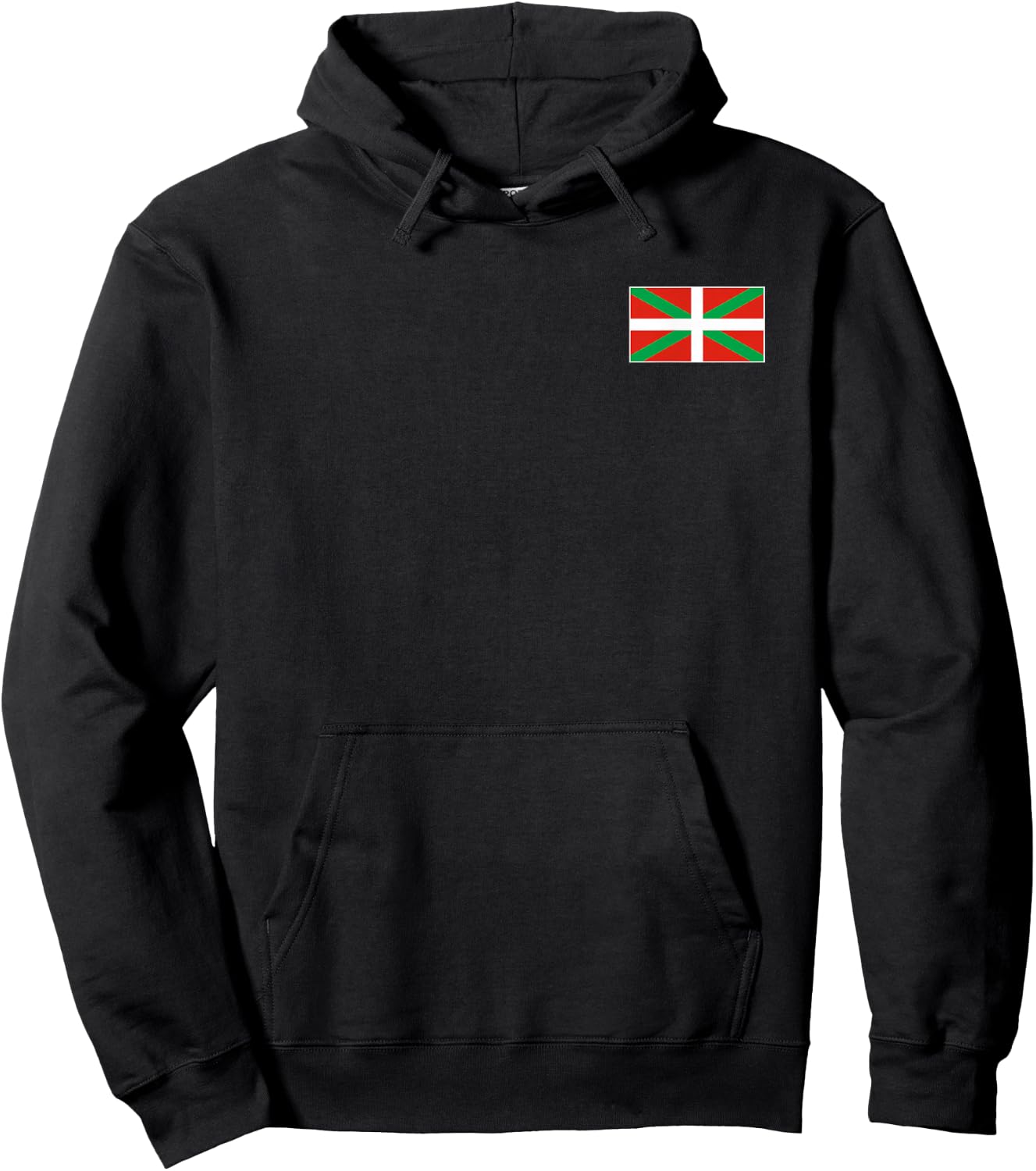 Basque Country Flag Ikurrina Spain Hoodie - Hoodie | Black