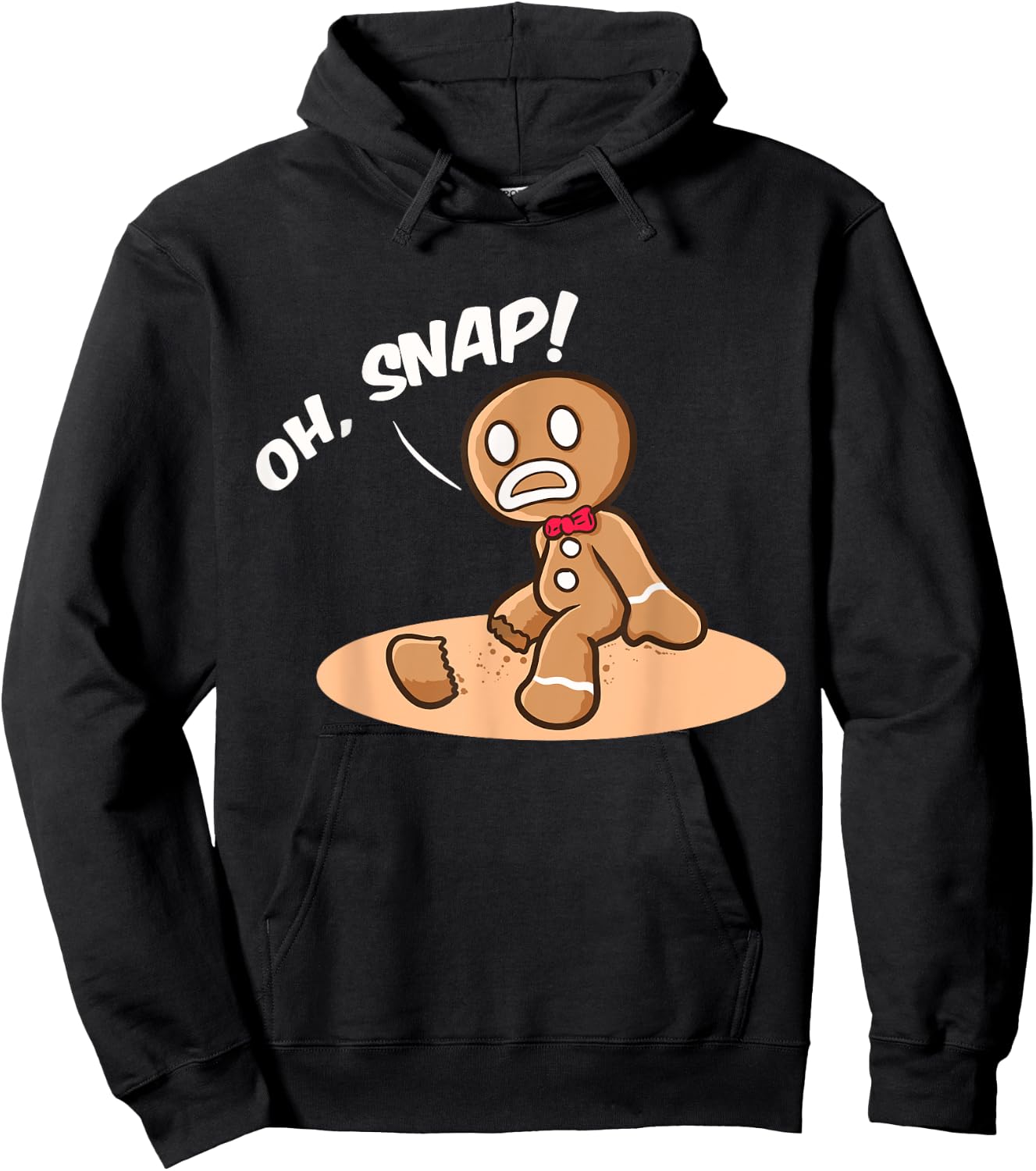 Amputee Humor Snap Leg Arm Funny Recovery Gifts Hoodie - Hoodie | Black