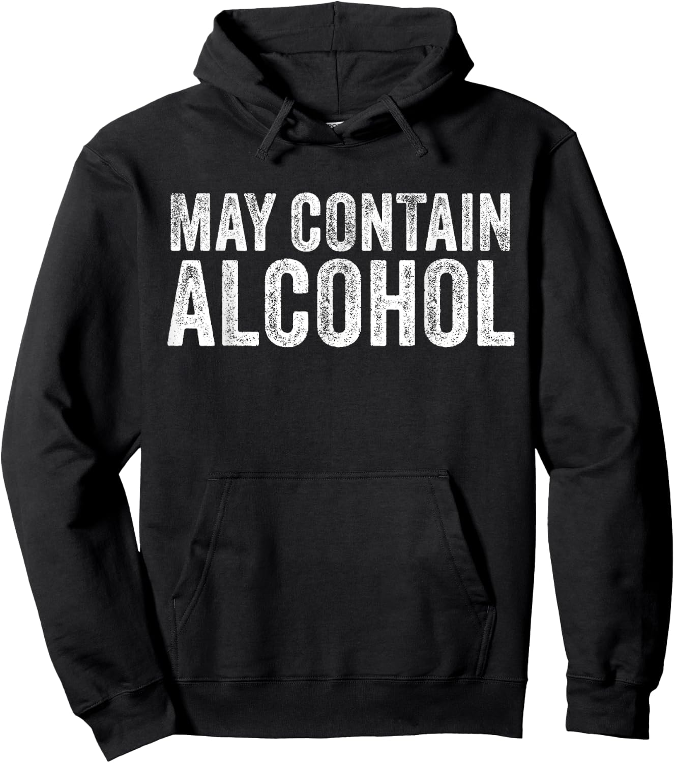 May Contain Alcohol Drinking Beer Tasting Funny Hoodie - Hoodie | Black