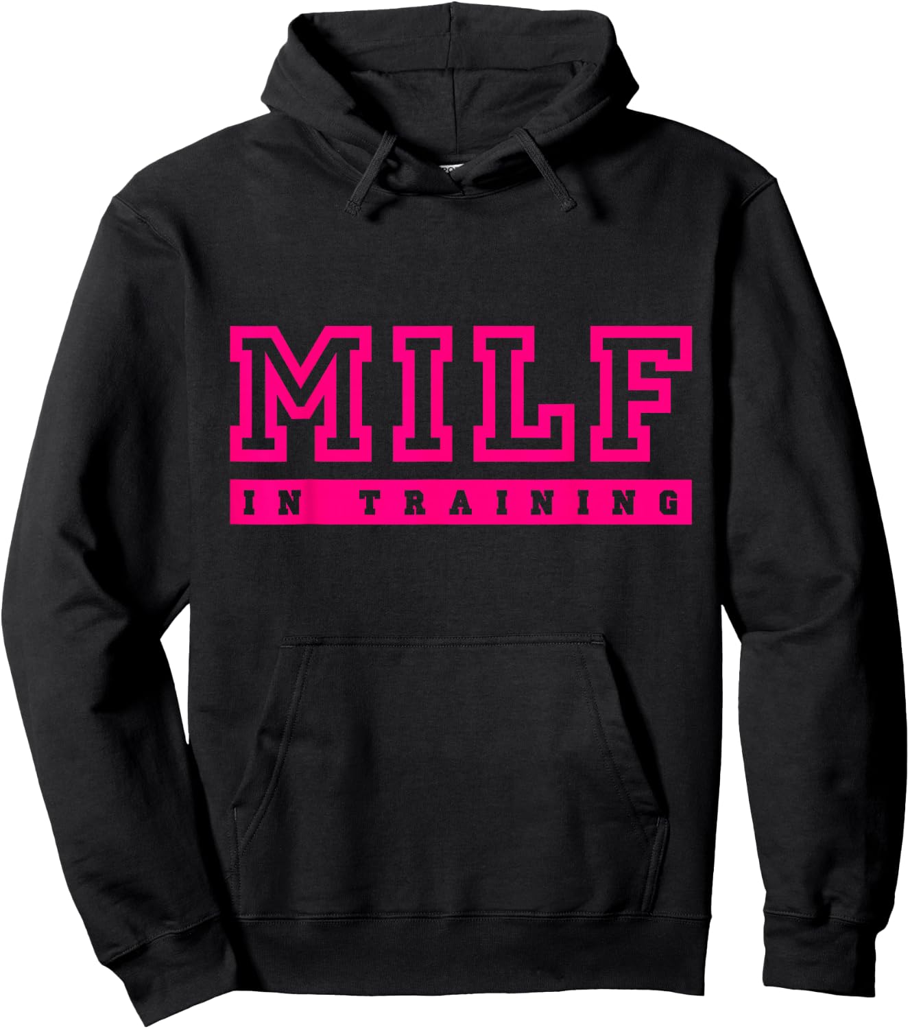 Milf in training Hoodie - Hoodie | Black