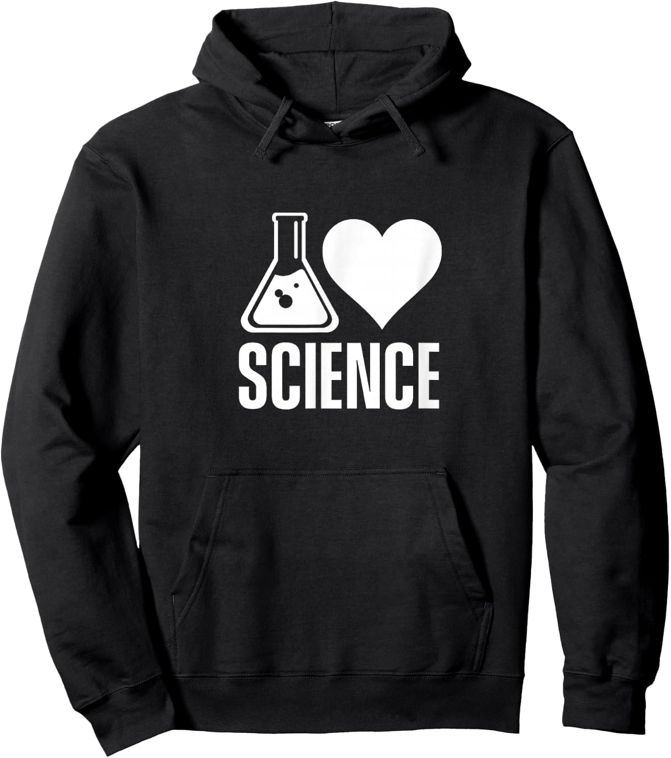 I love science Lover Teacher Scientist Sciences Hoodie - Hoodie | Black