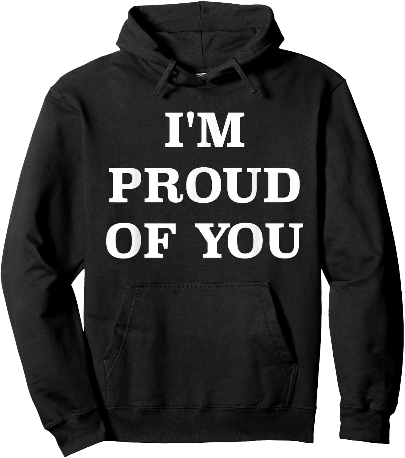 Neighborhood I'm Proud of You - Men's -Adults Black Cotton Short Sleeve Classic Fit - Size Medium Hoodie - Hoodie | Black