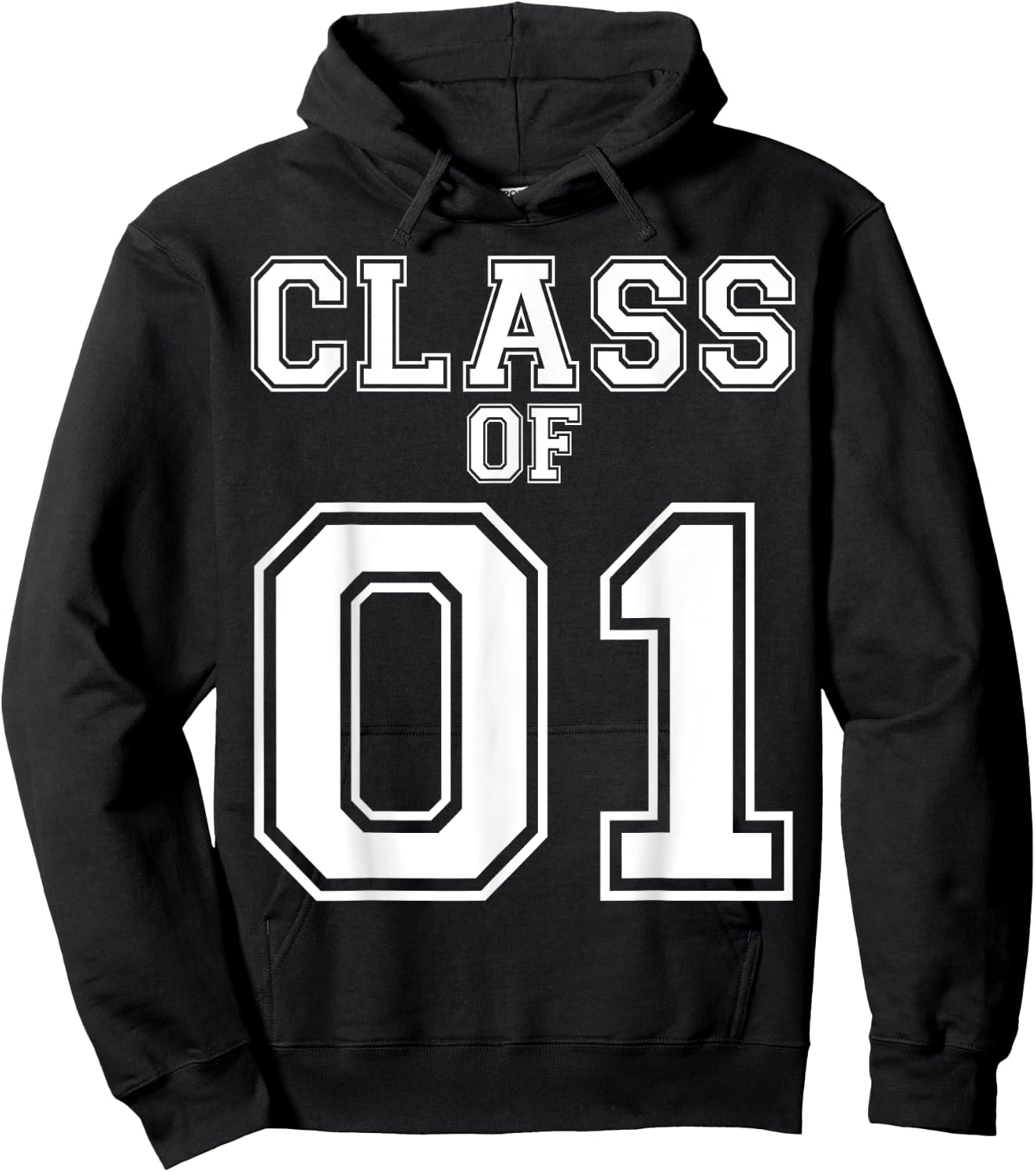 Class Of 2001 Custom Graduation Senior Personalized Grads Hoodie - Hoodie | Black