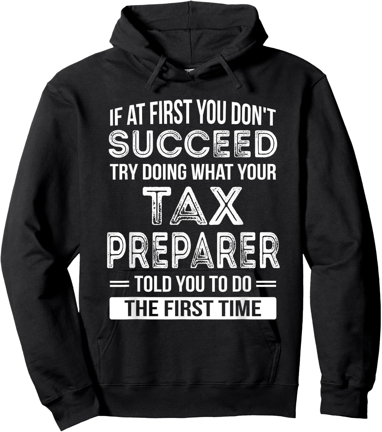 Tax Preparer Funny Tax Season Gift Hoodie - Hoodie | Black