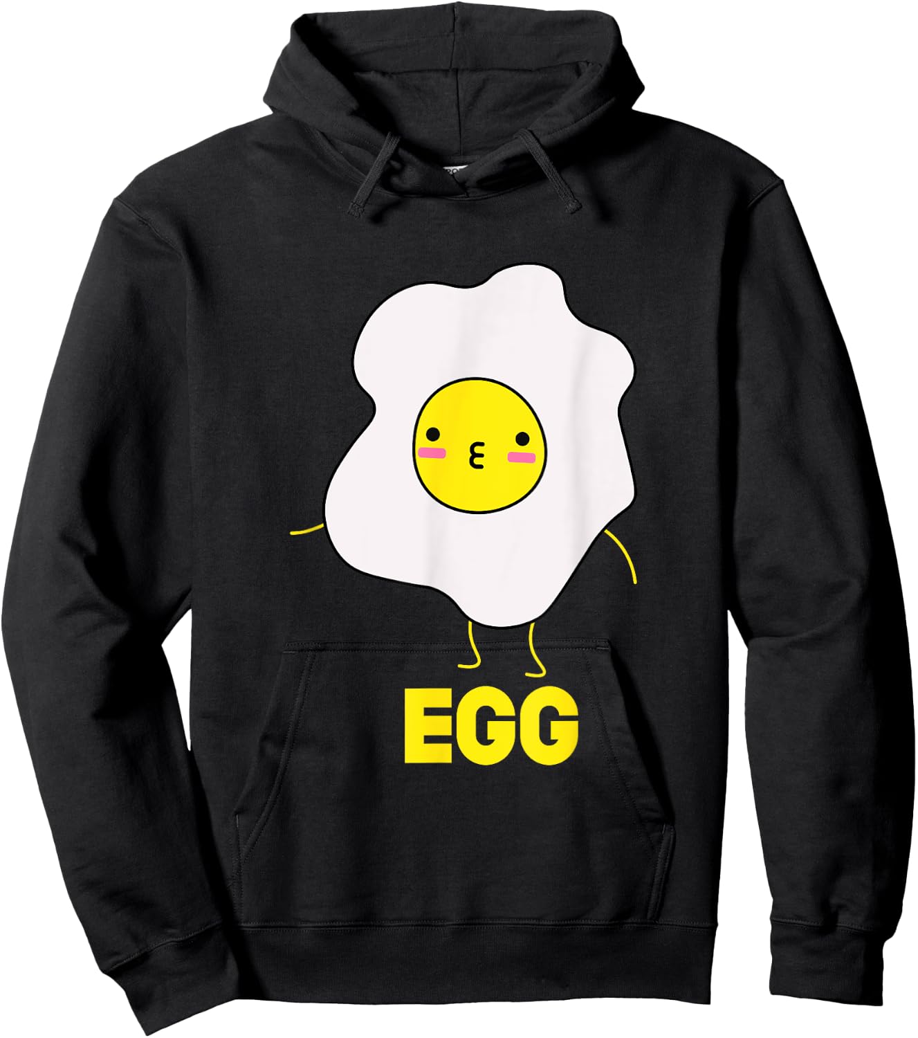 Bacon and Egg Cute Matching Couples Valentines Day Shirt Hoodie - Hoodie | Black