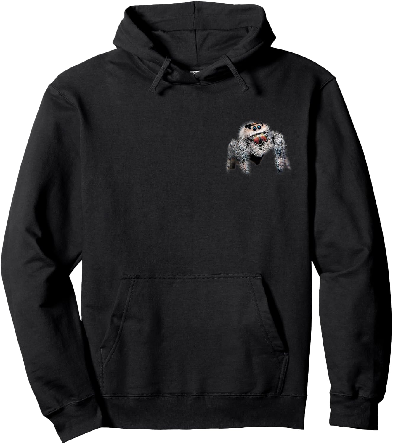 Cute Jumping Spider Hoodie - Hoodie | Black