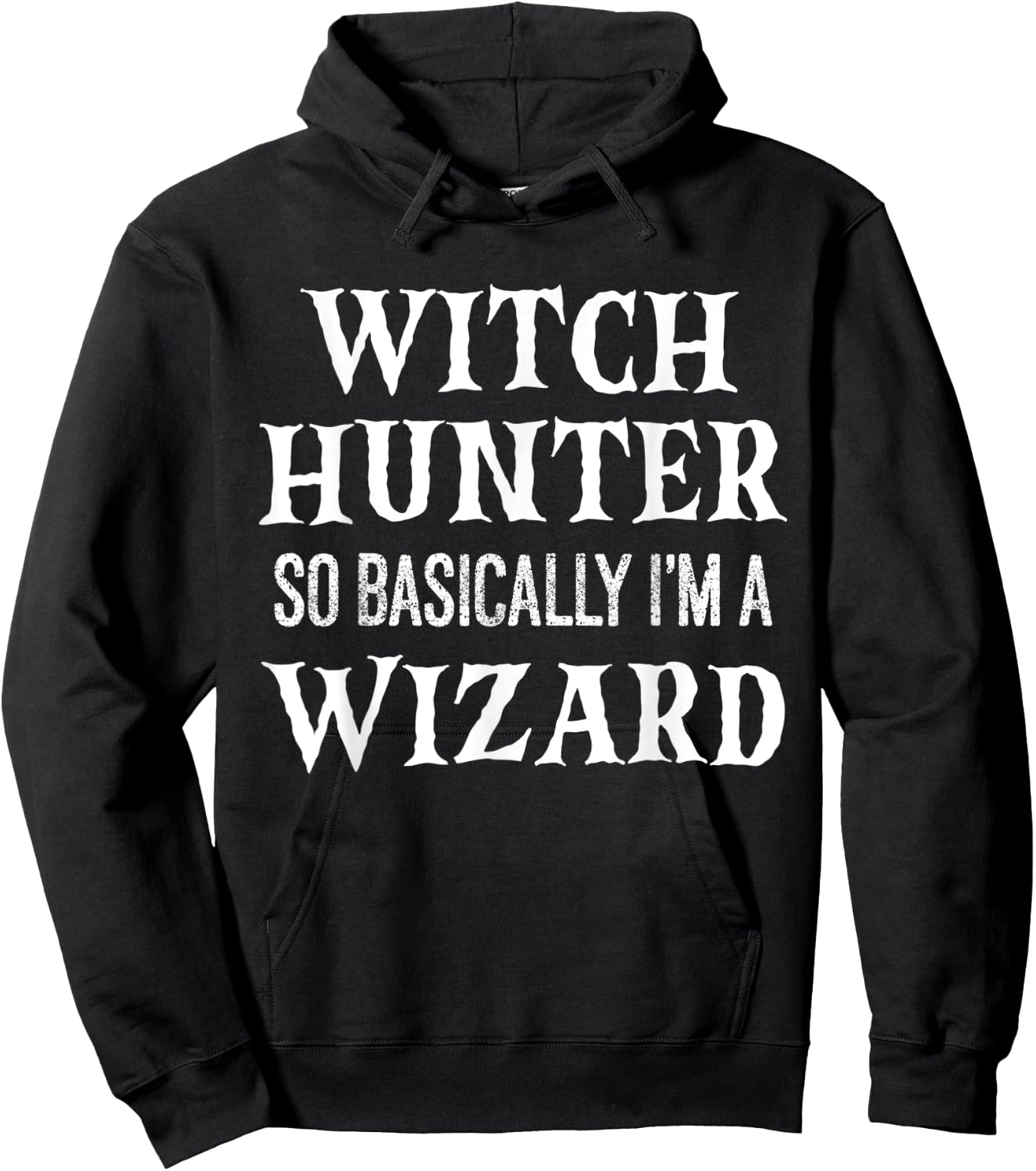 Witch Hunter Funny Halloween Party Hoodie - Hoodie | Black