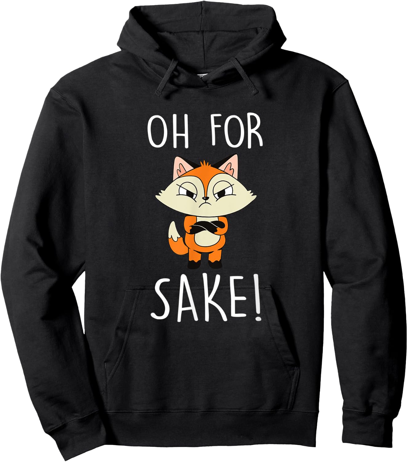 Oh for fox sake Hoodie - Hoodie | Black