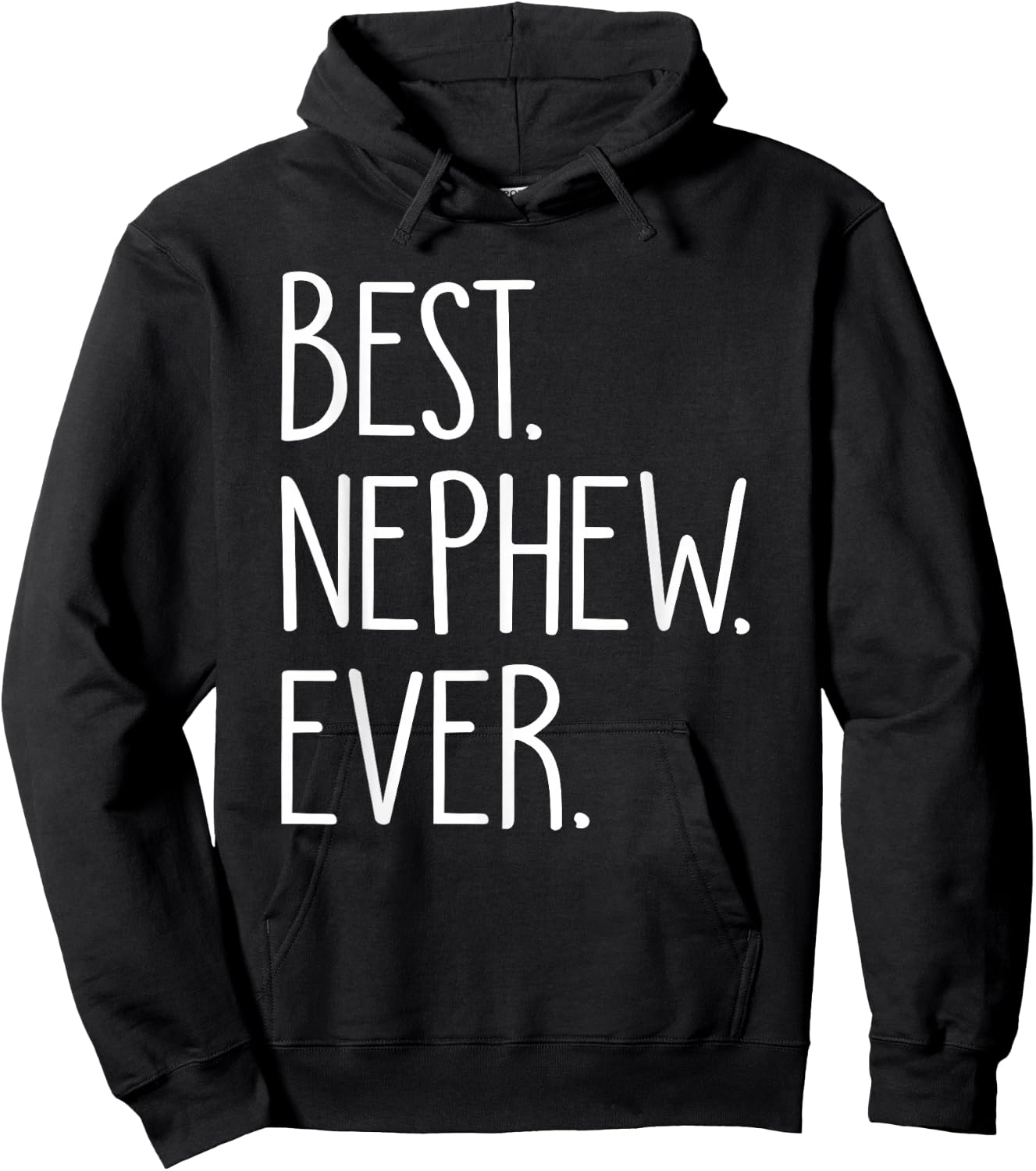 Best Nephew Ever Hoodie - Hoodie | Black