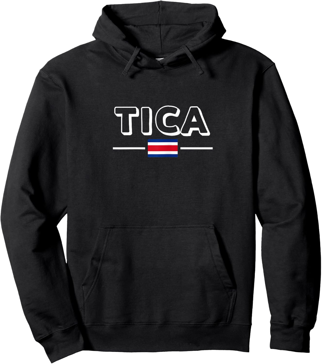 Tica Woman from Costa Rica Hoodie - Hoodie | Black