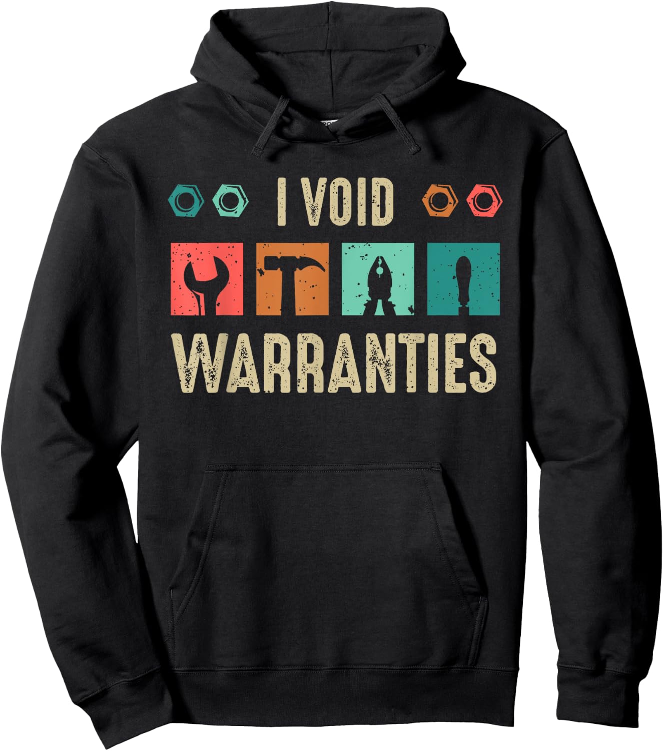 I void Warranties Car Mechanic Hoodie - Hoodie | Black