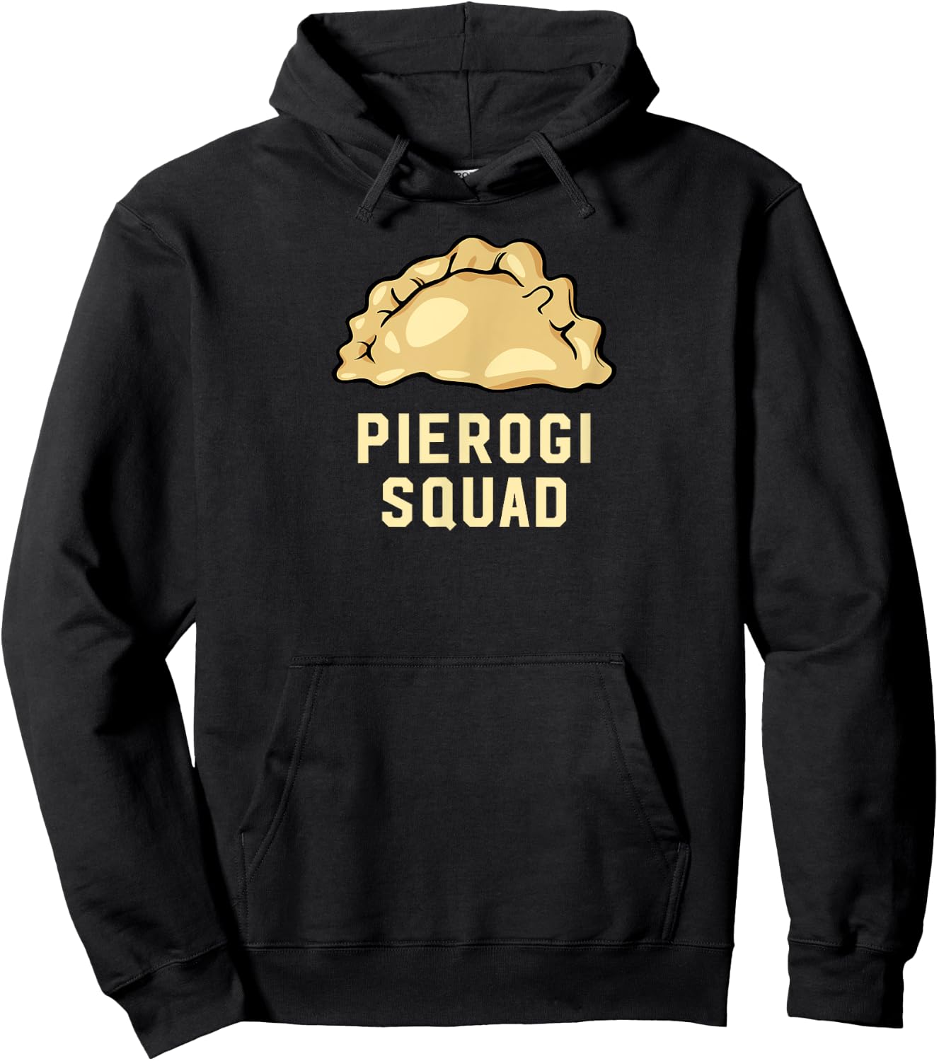 Pierogi Squad Pierogi, Perogi, Pierogies Polish Hoodie - Hoodie | Black