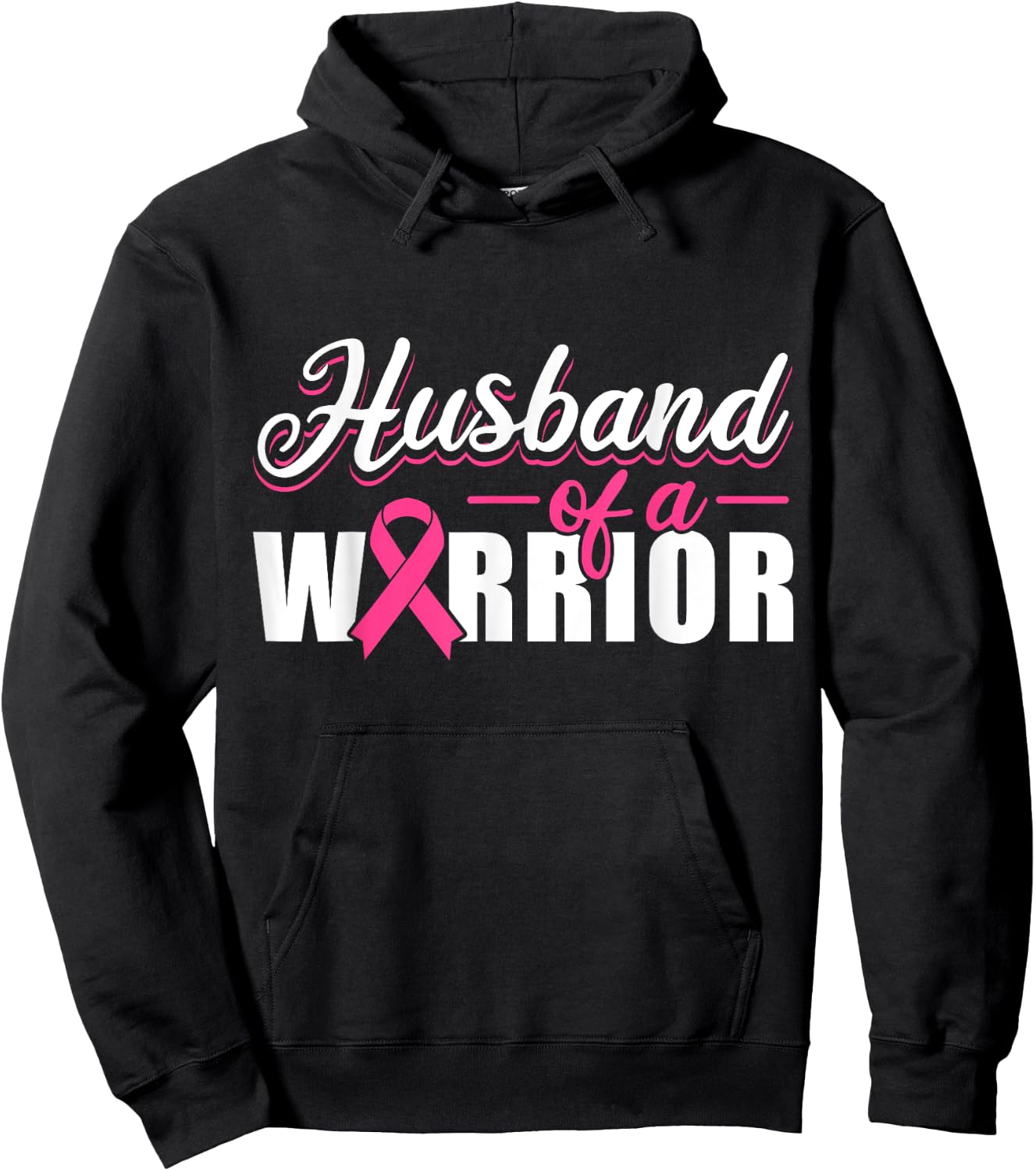 Husband Of A Warrior Hoodie - Hoodie | Black