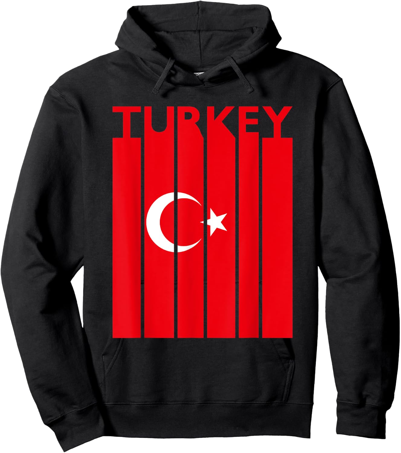 Turkey Vintage Turkey Flag Turkish Flag Hoodie - Hoodie | Black