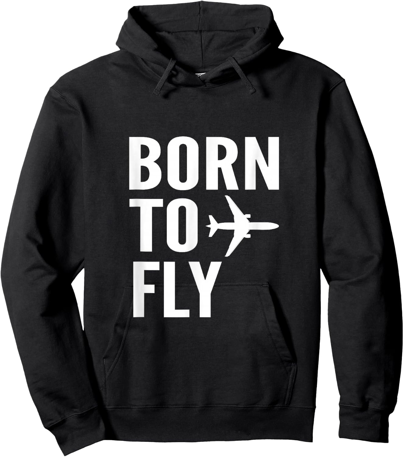 Born To Fly Hoodie - Hoodie | Black