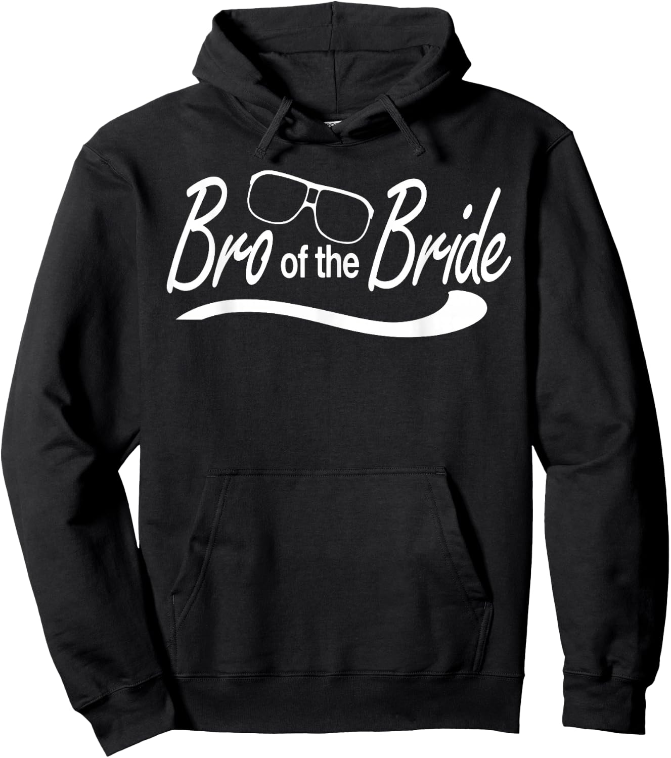 Bro Brother Of The Bride Wedding Party - Wedding Usher Hoodie - Hoodie | Black