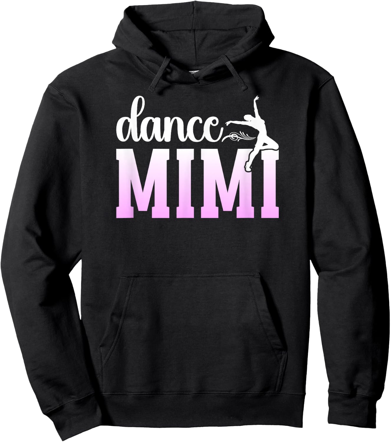 Dance Mimi Grandma Proud Dancing Mimi Of A Dancer Mimi Hoodie - Hoodie | Black