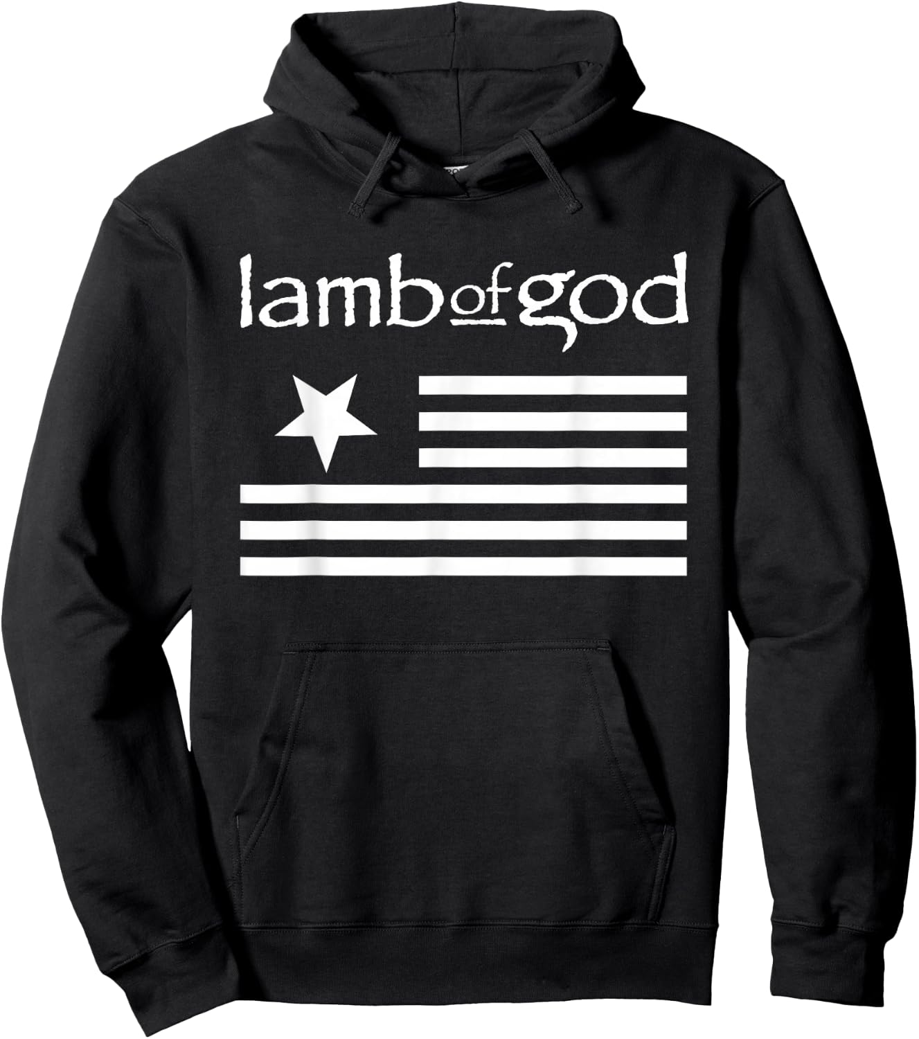 Lamb of God – Flag Hoodie - Hoodie | Black
