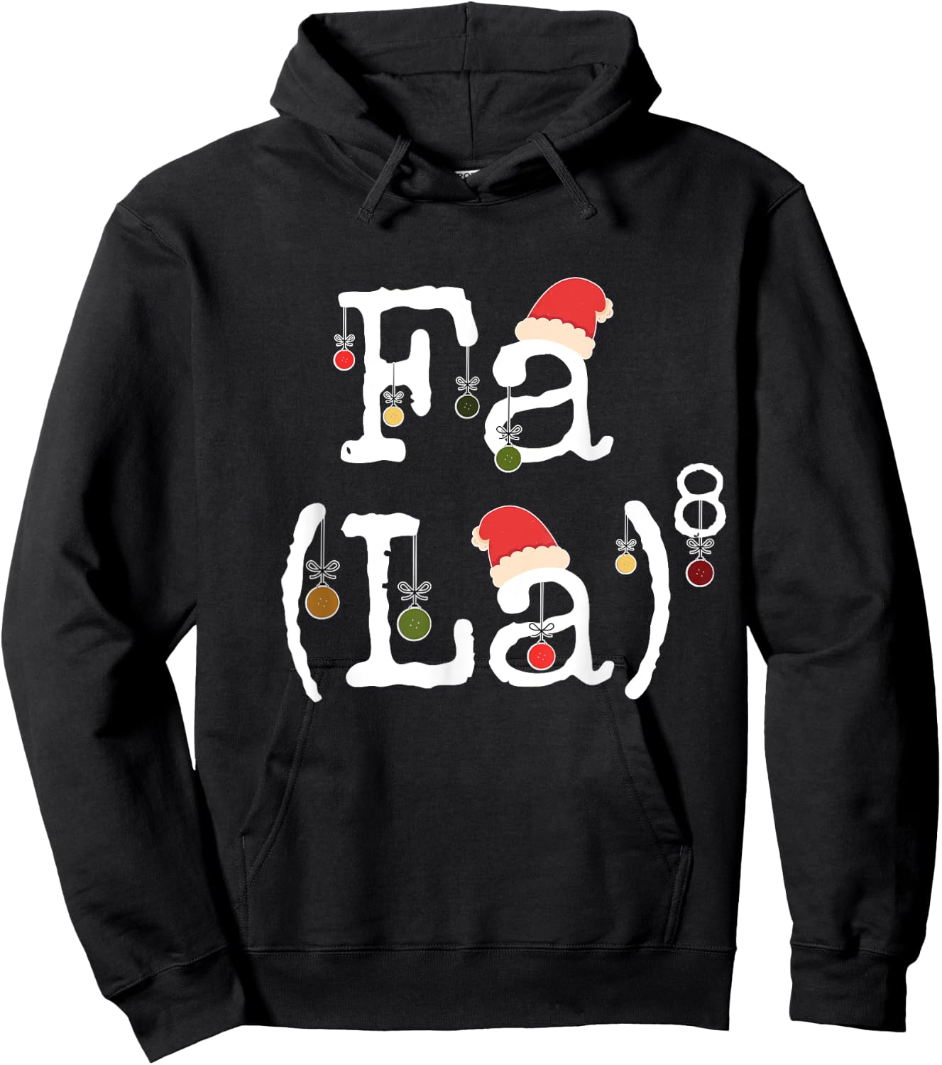 Fa La ^ 8 Hoodie - Hoodie | Black