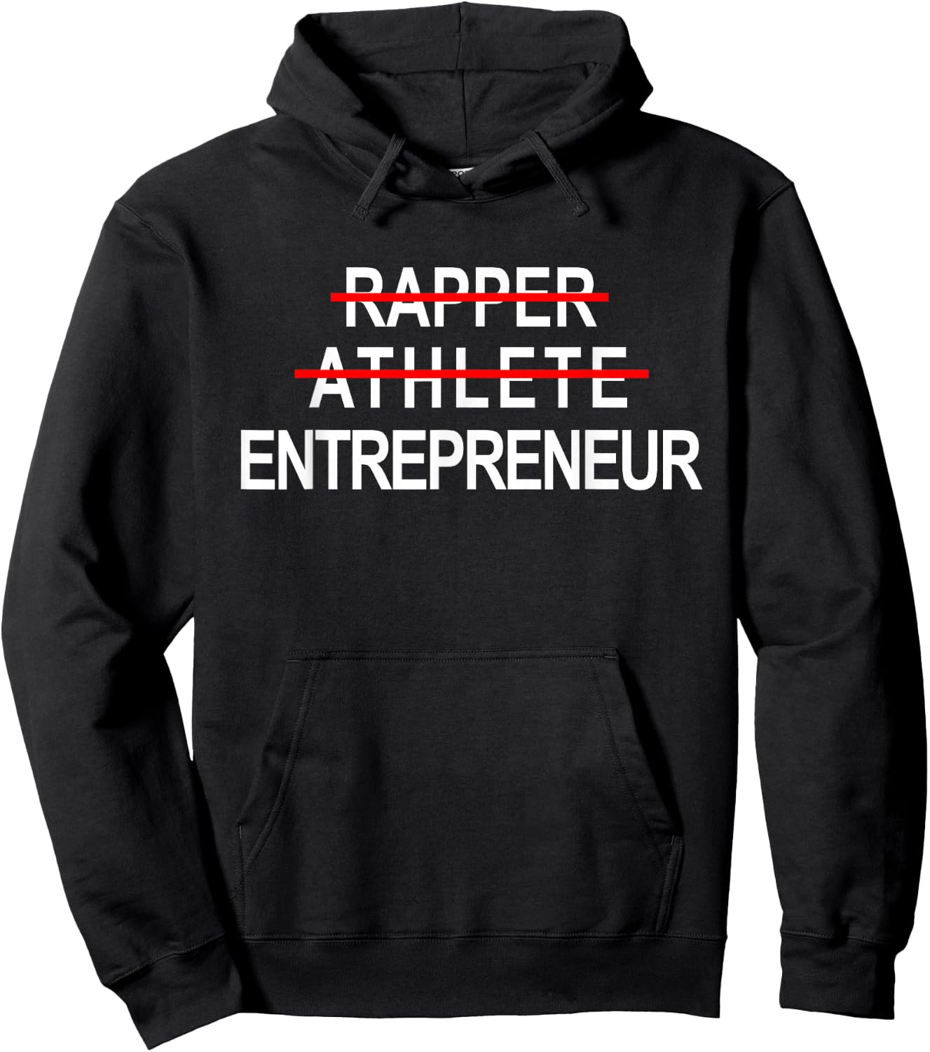 Rapper Athlete Entrepreneur New Age Ceo Hustler Hoodie - Hoodie | Black
