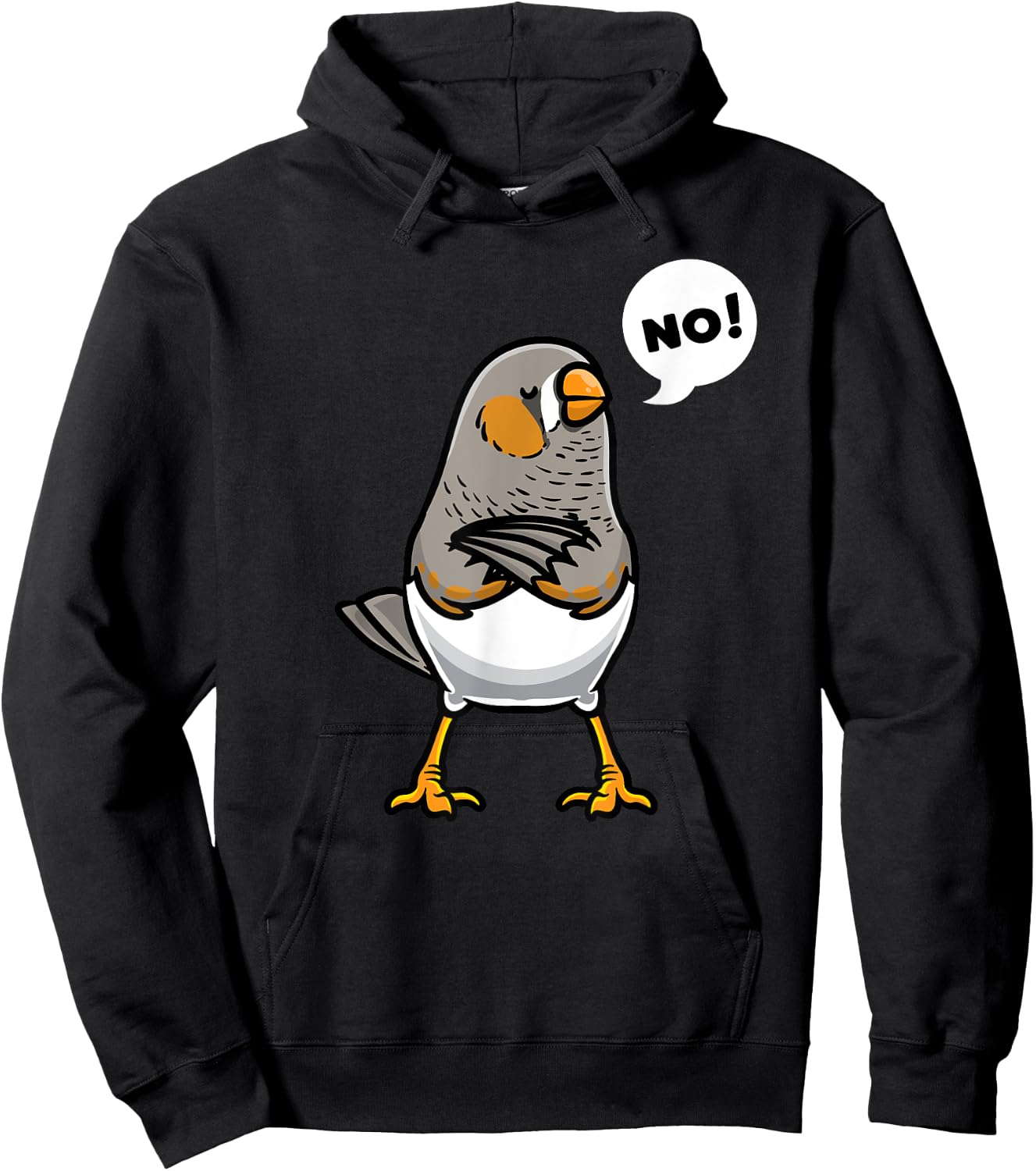 Zebra Finch Ornithologist Ornithology Zebra Finches Hoodie - Hoodie | Black