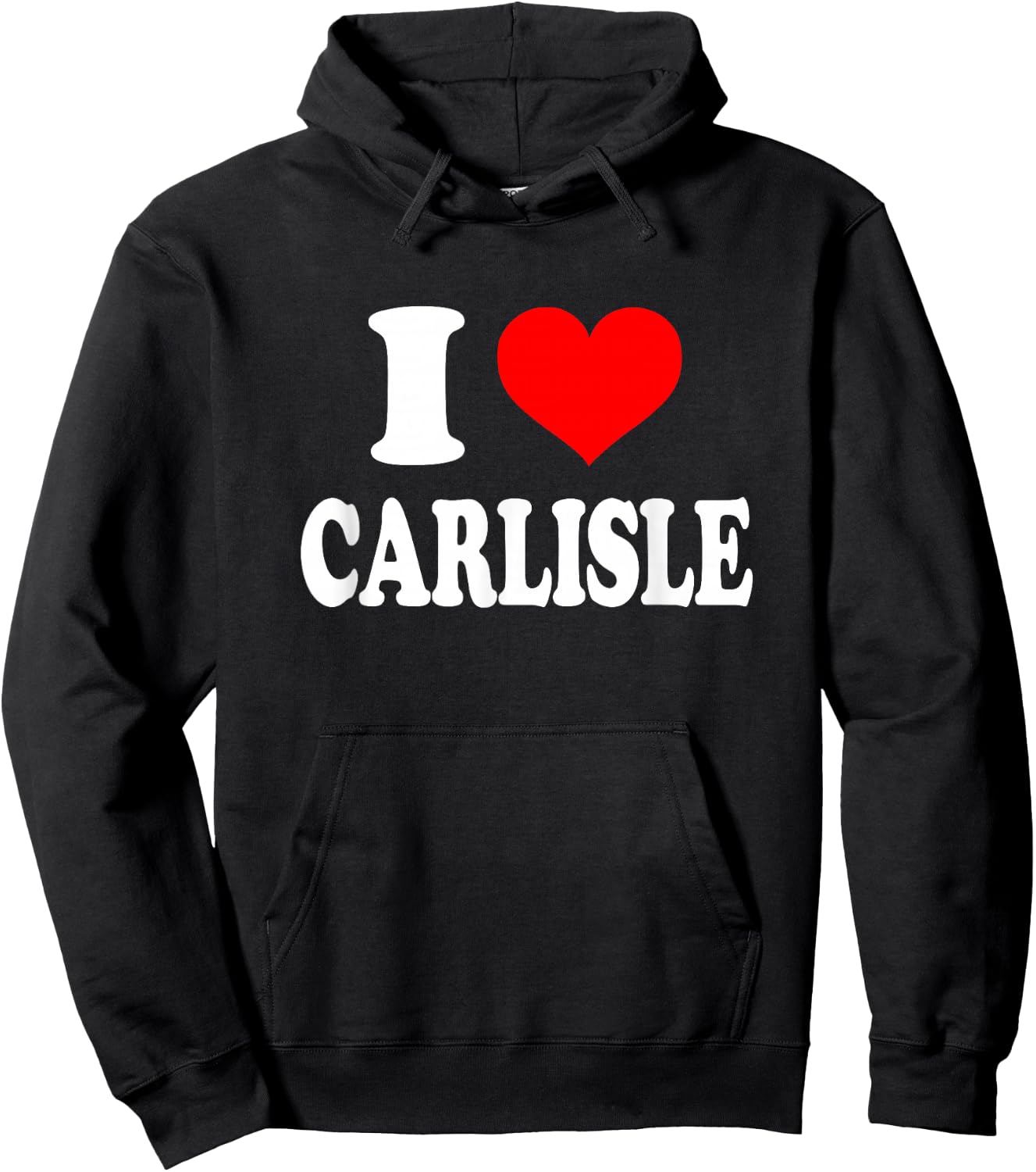 I Love Carlisle Hoodie - Hoodie | Black